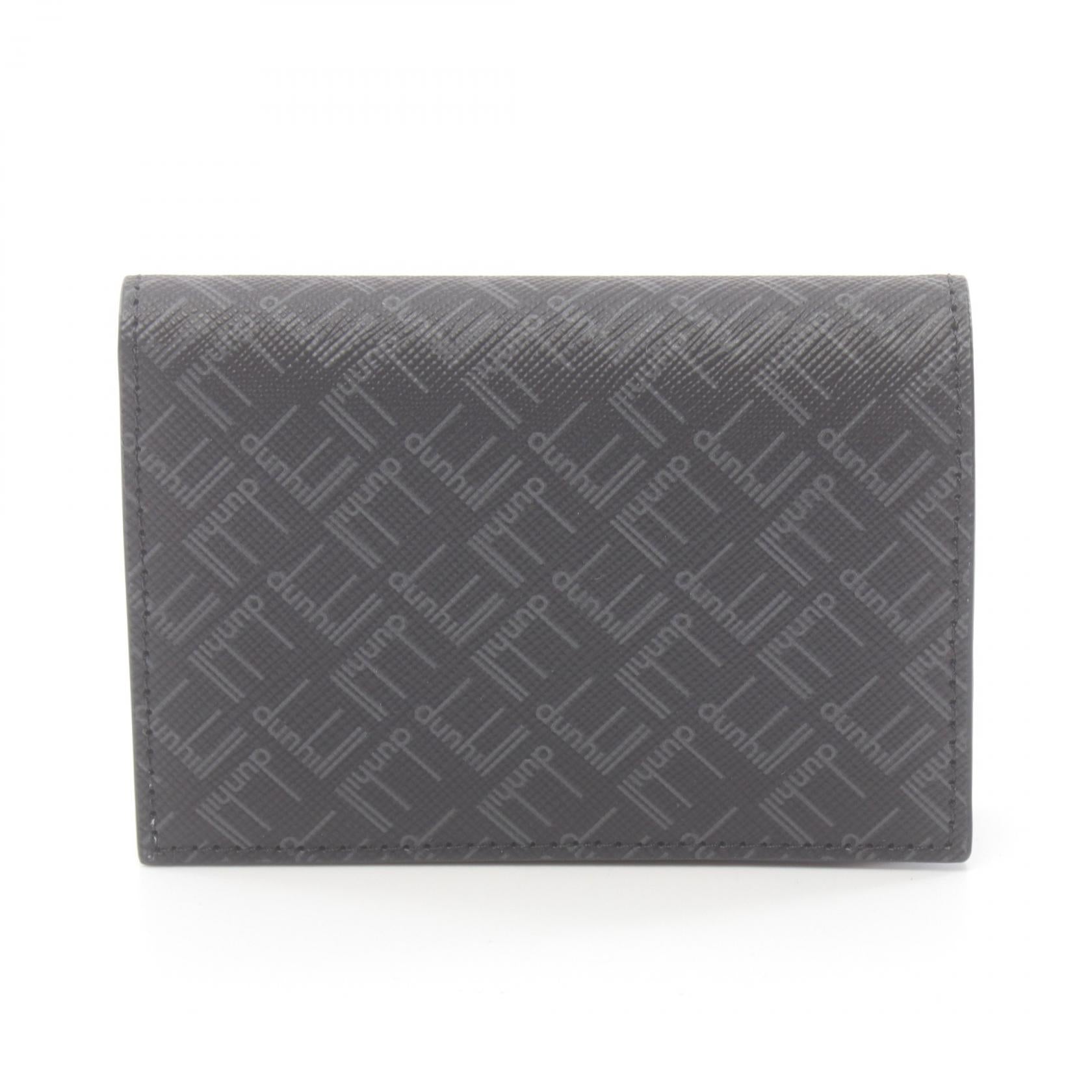 Dunhill Signature Card Case PVC Canvas