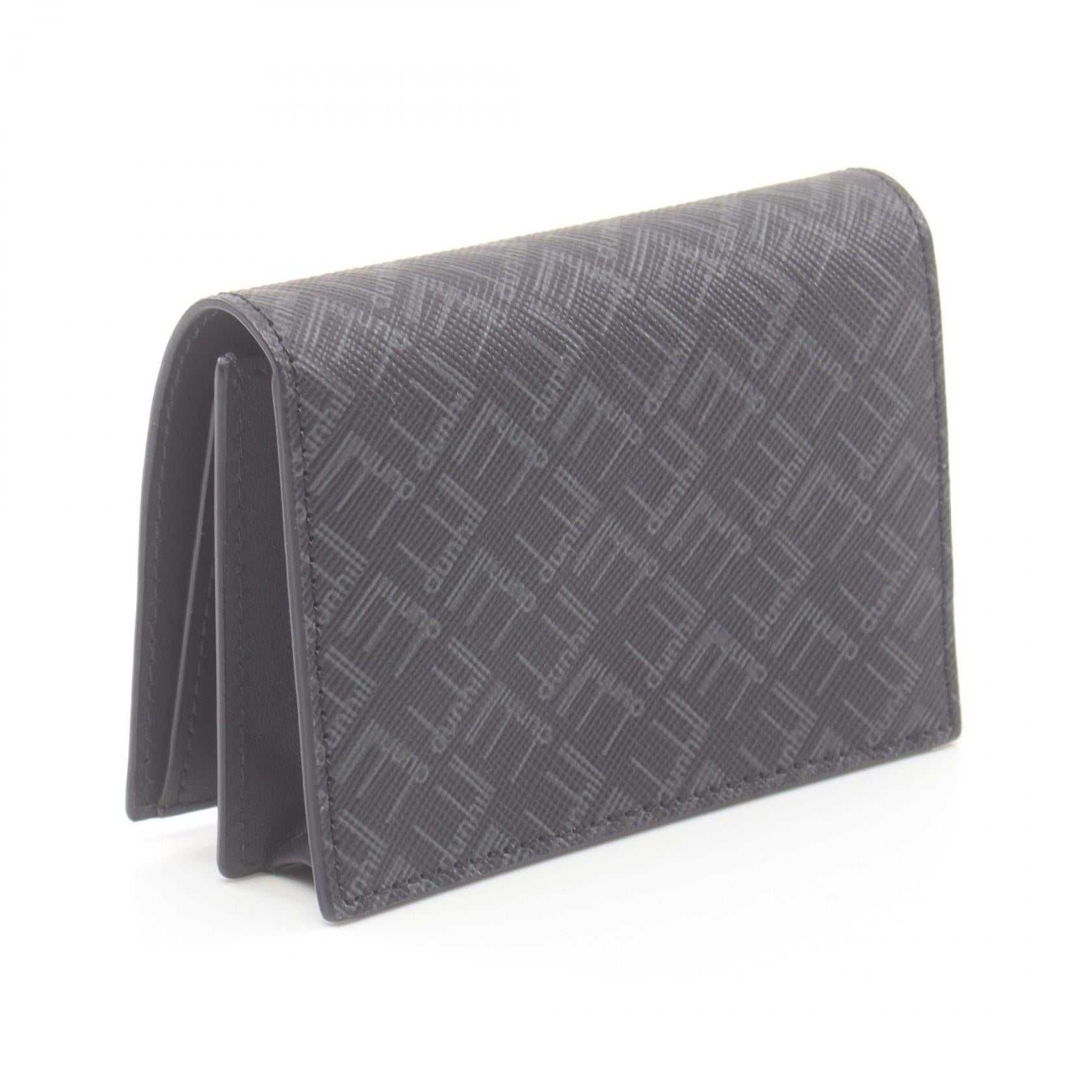 Dunhill Signature Card Case PVC Canvas