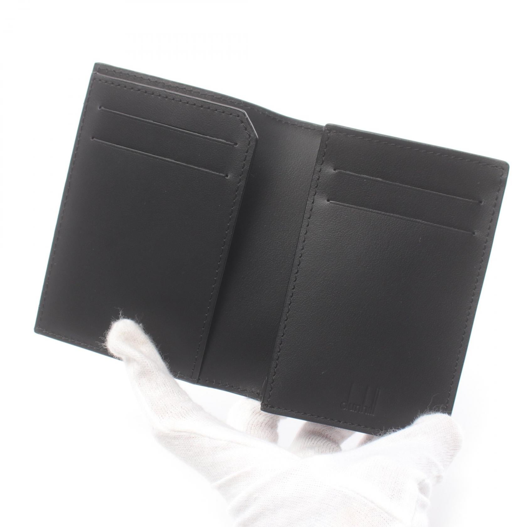 Dunhill Signature Card Case PVC Canvas