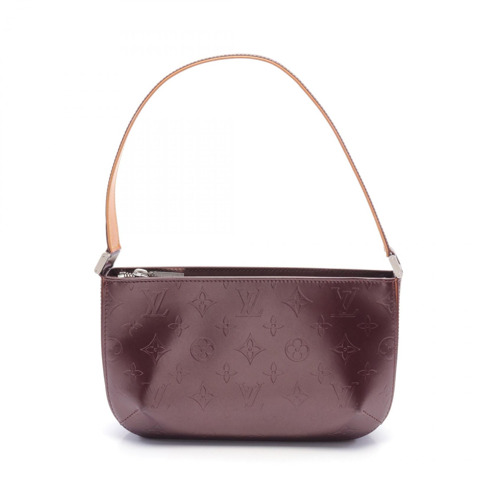 Louis Vuitton Monogram Matte Leather Handbag