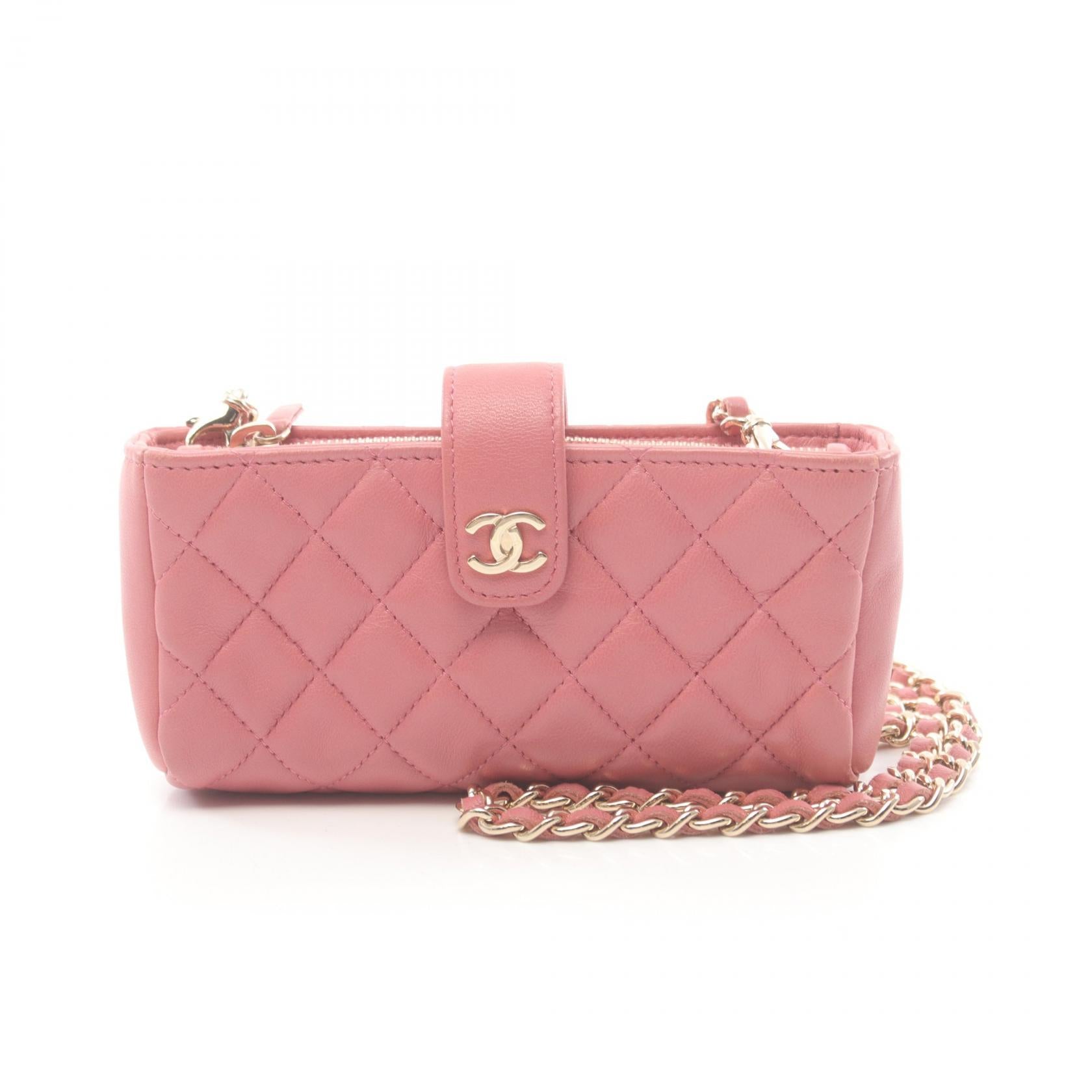 Chanel Matelasse Mini Lambskin Shoulder Bag