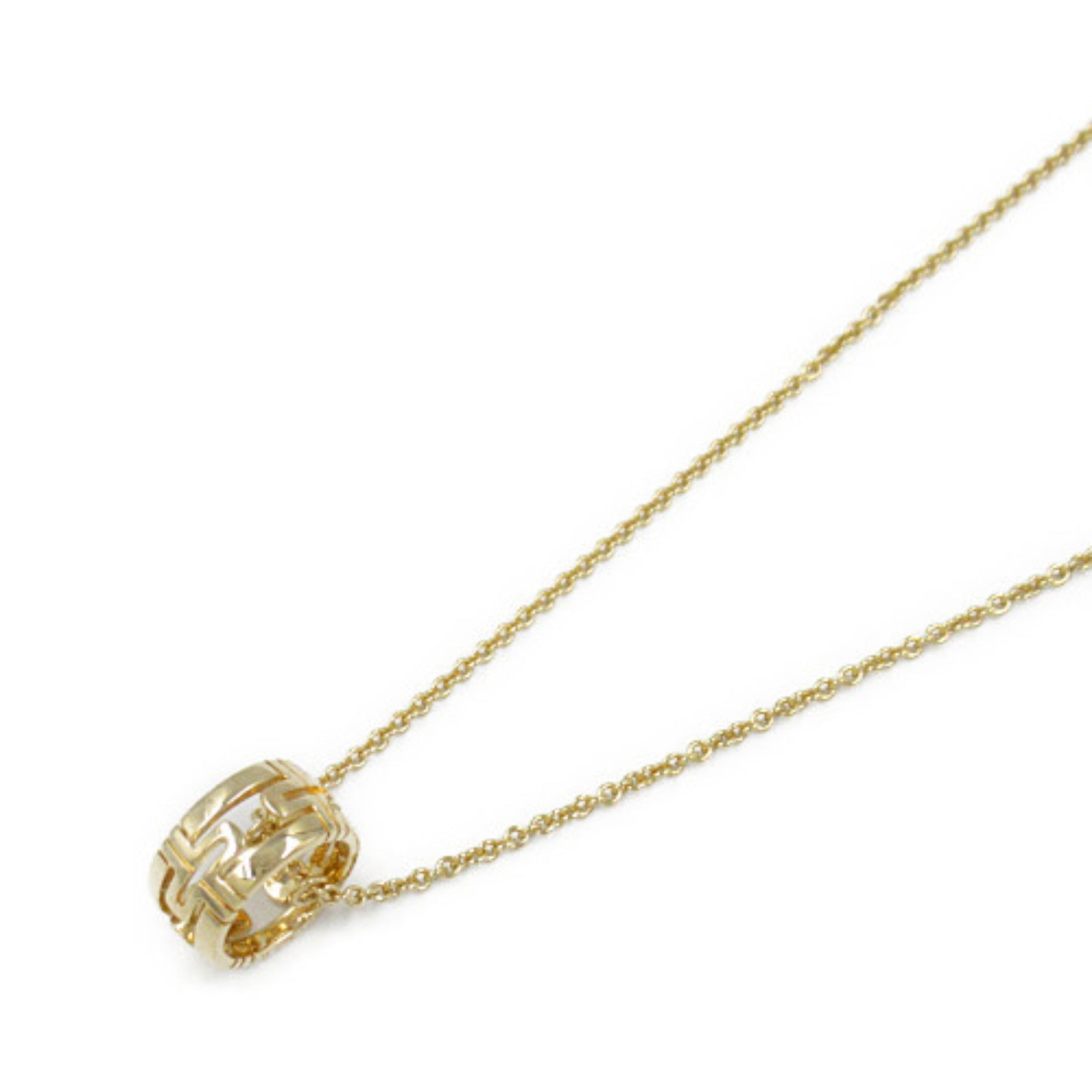 Bvlgari Open Parentesi Necklace K18 Yellow Gold