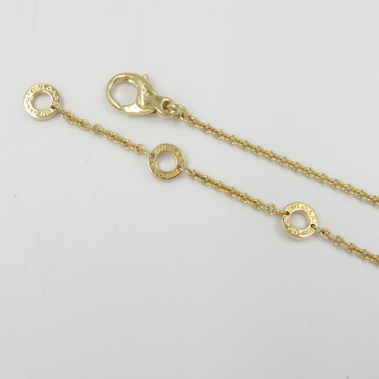 Bvlgari Open Parentesi Necklace K18 Yellow Gold