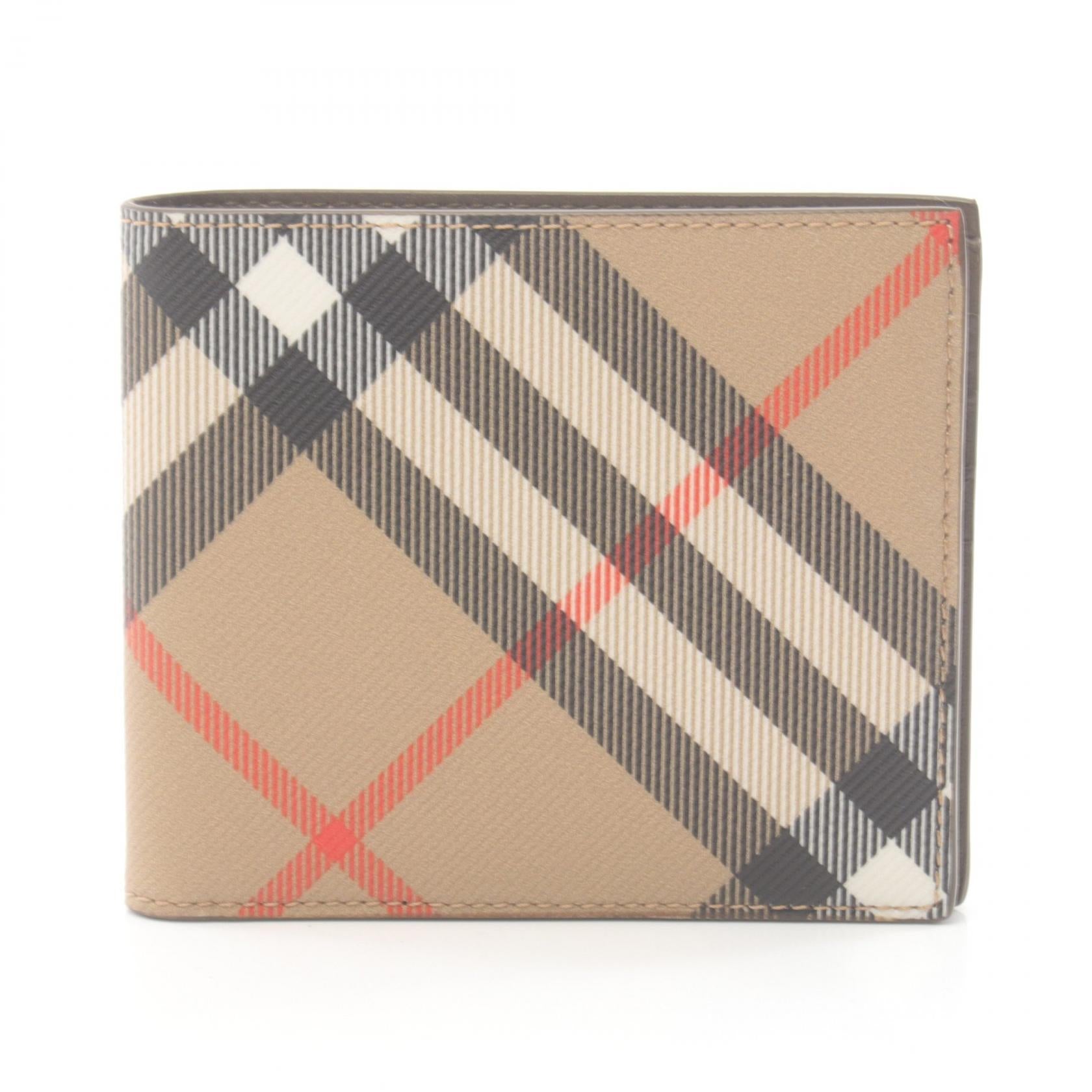 Burberry Vintage Check Bifold Wallet Beige