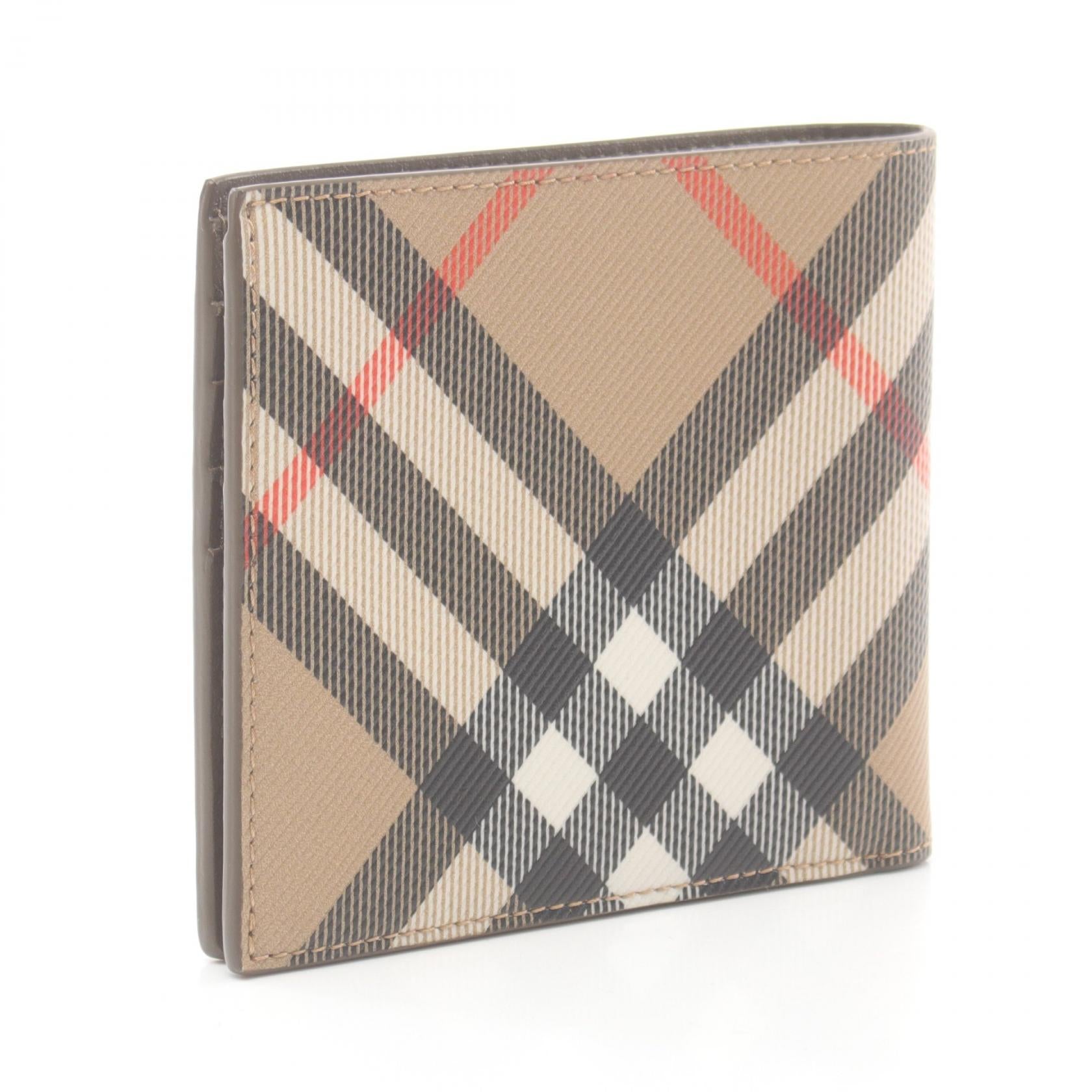 Burberry Vintage Check Bifold Wallet Beige