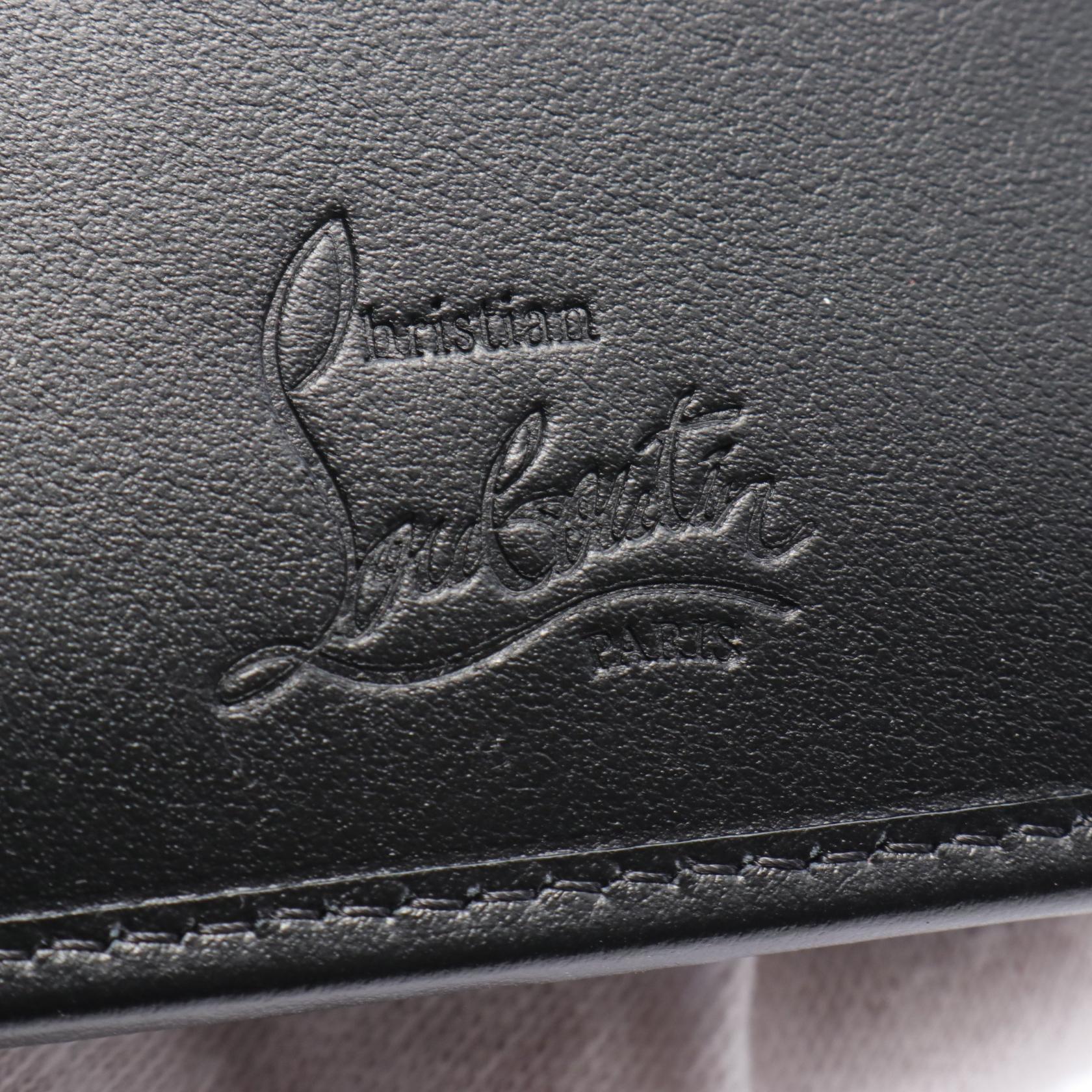 Christian Louboutin Canvas Leather Card Case