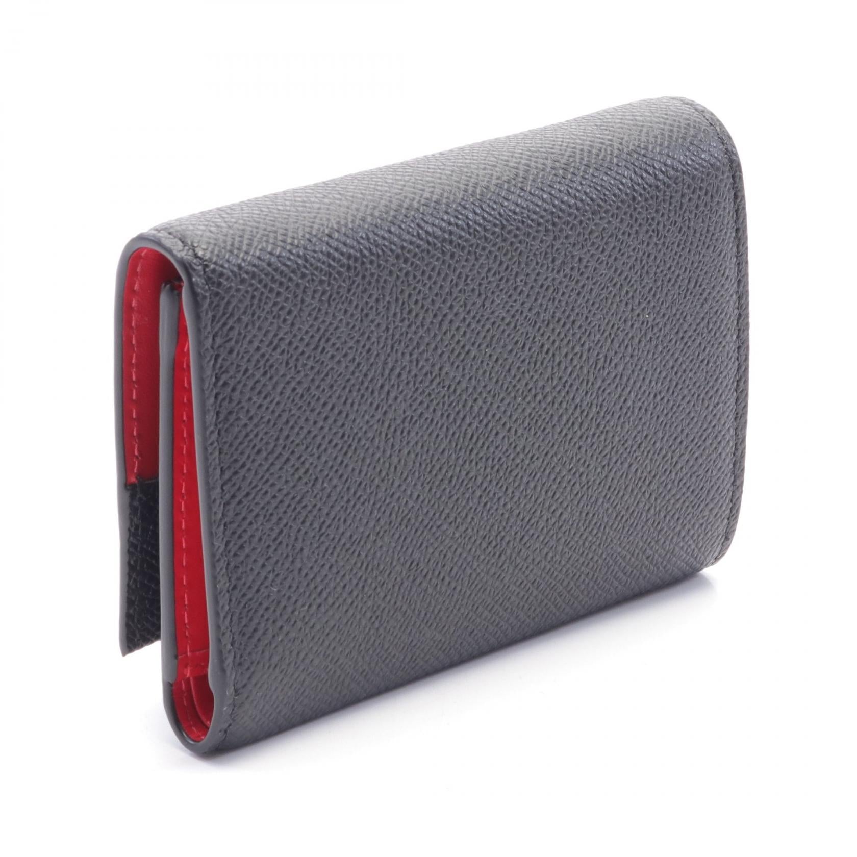 Christian Louboutin Groovy Leather Wallet Black