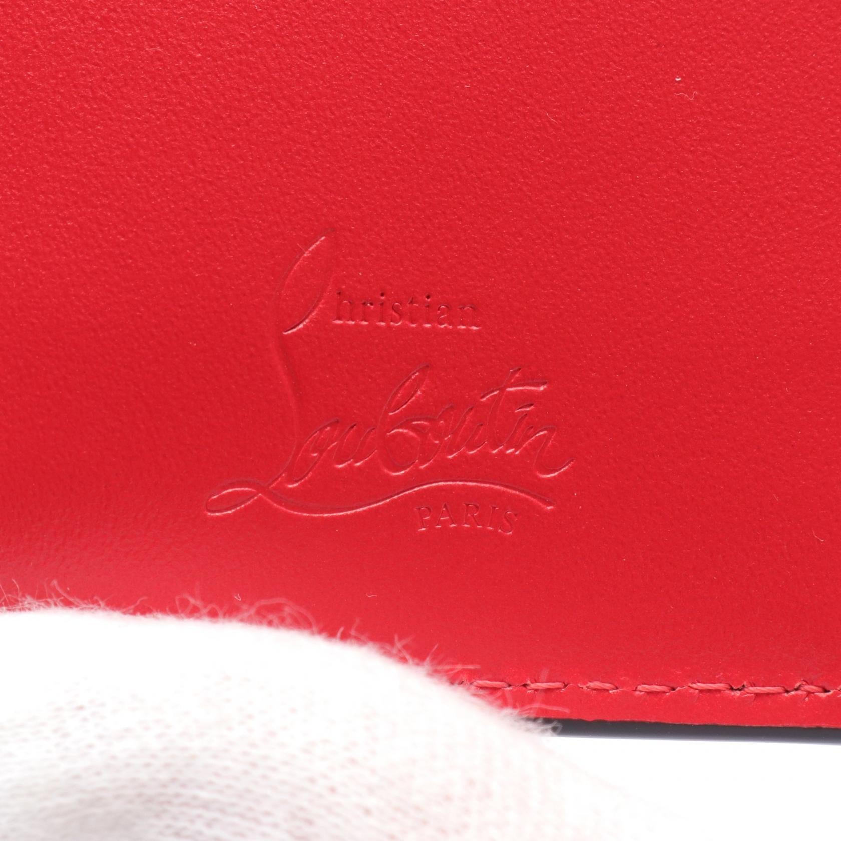 Christian Louboutin Groovy Leather Wallet Black