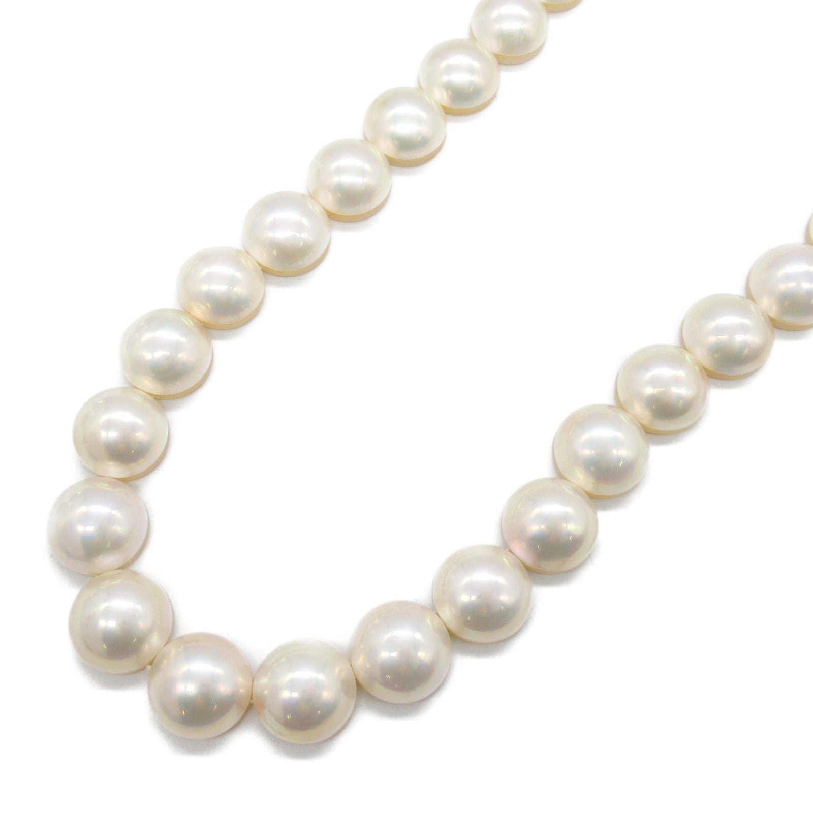 Tasaki Mabe Pearl Silver Necklace