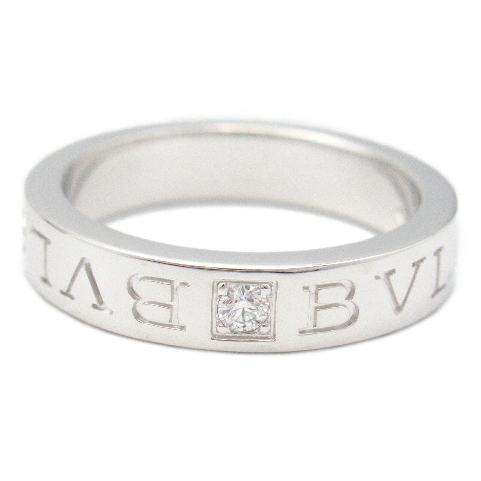 Bvlgari Double Logo Diamond Ring K18WG