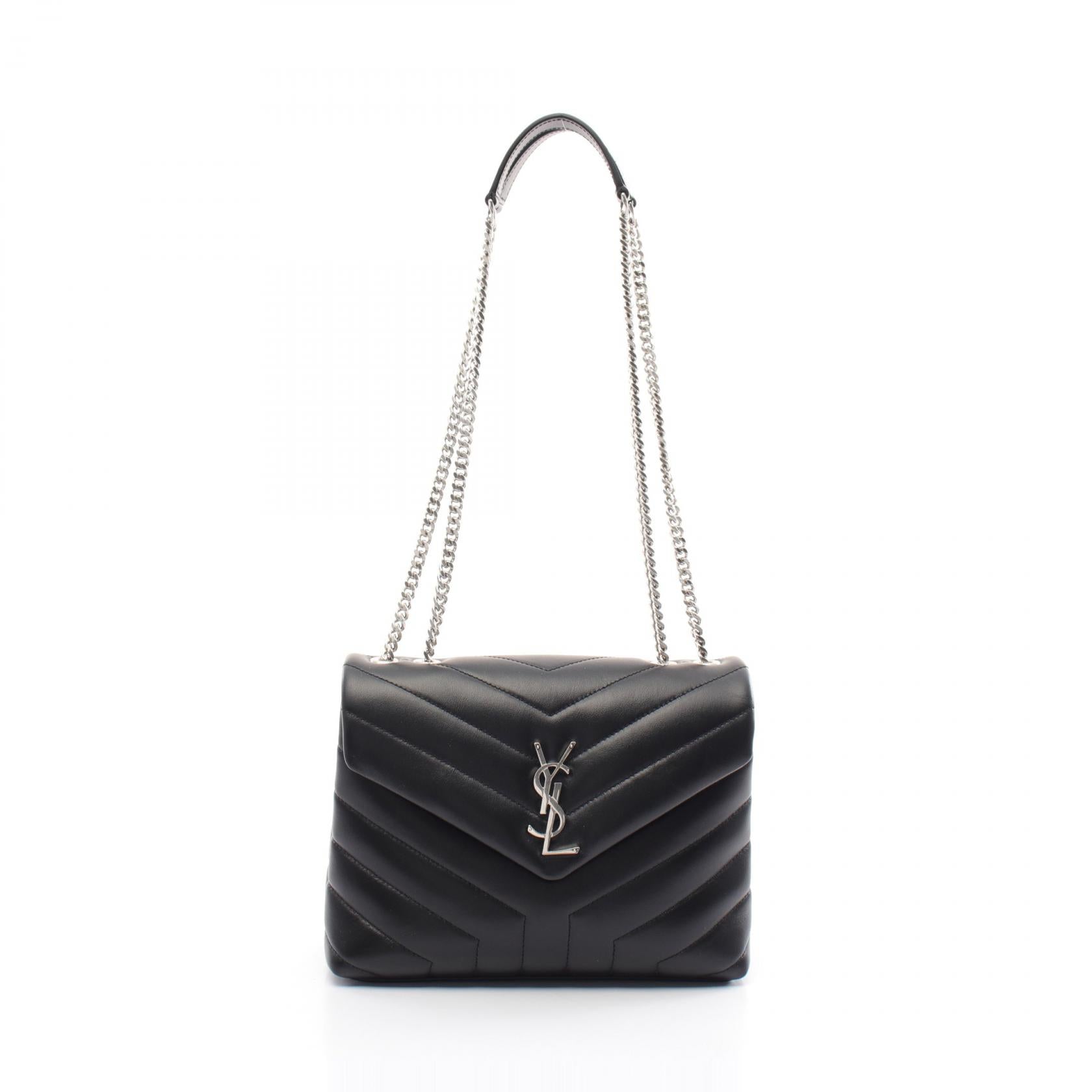 Saint Laurent Cassandra Leather Shoulder Bag