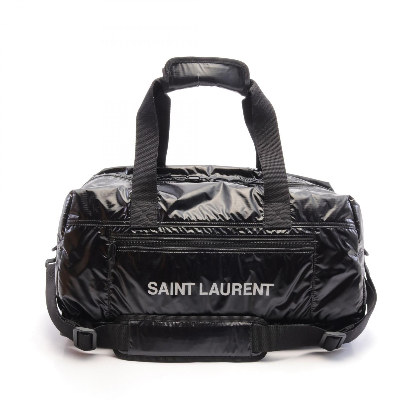 Saint Laurent NUXX Nylon Duffel Bag Black