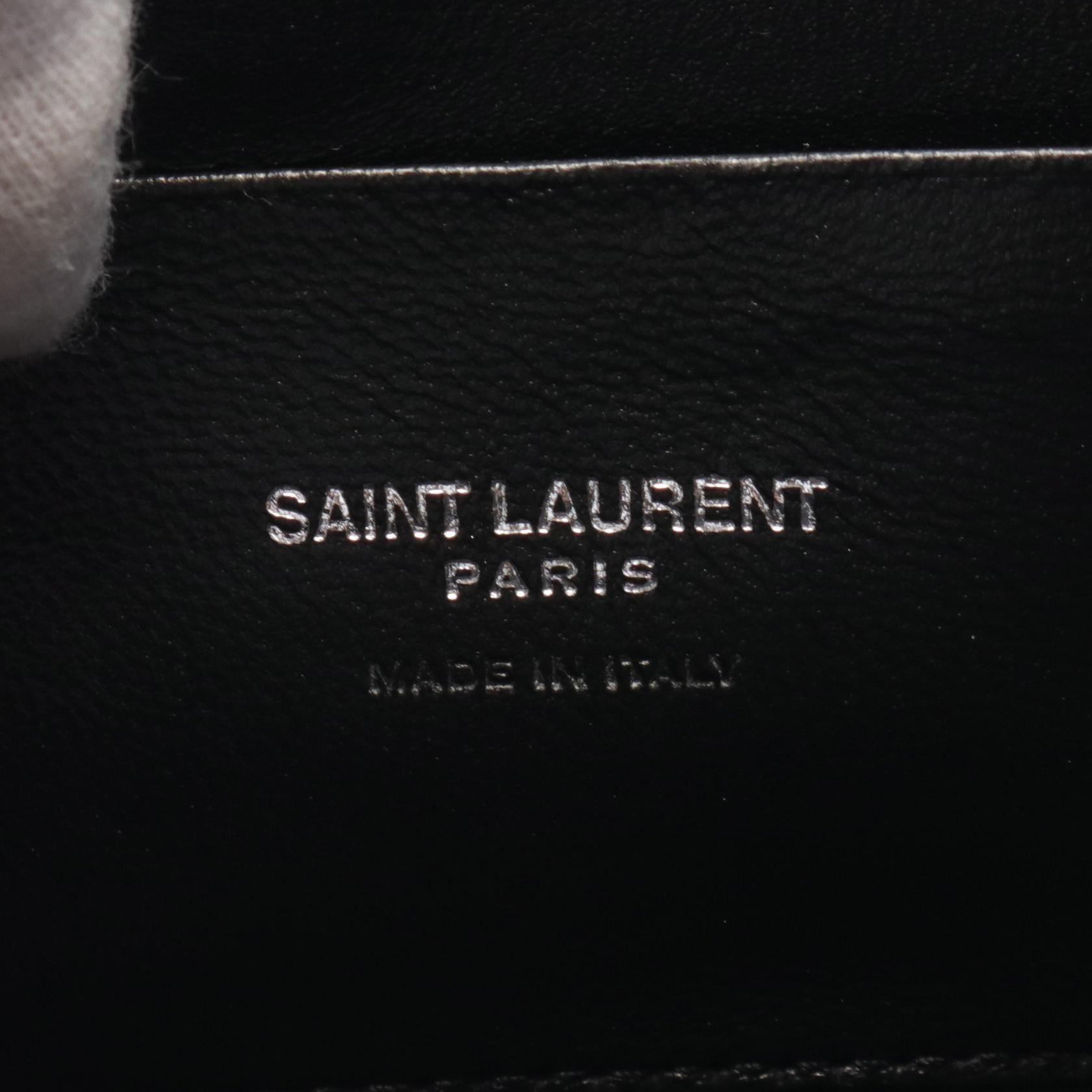 Saint Laurent Lou Mini Leather Shoulder Bag