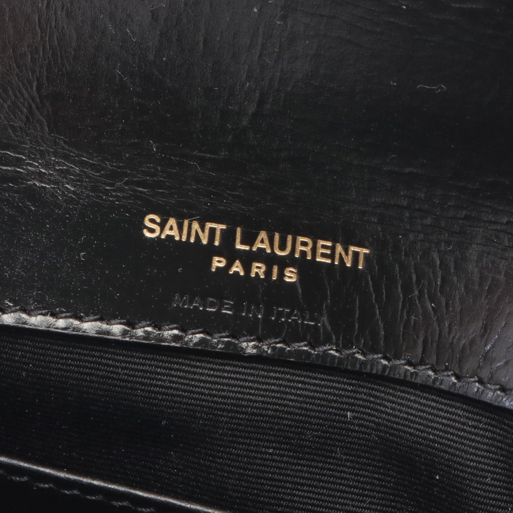 Saint Laurent College Mini Leather Handbag