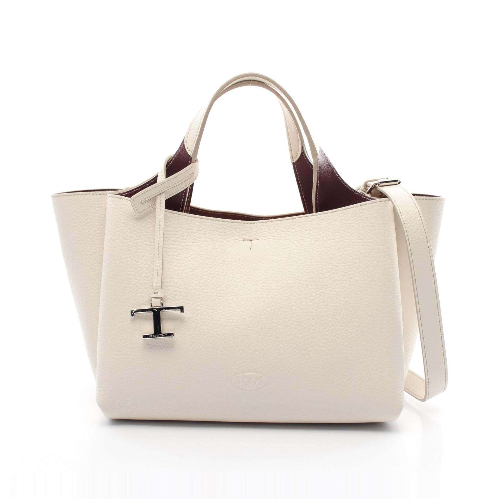 Tod's Timeless Mini Leather Handbag White