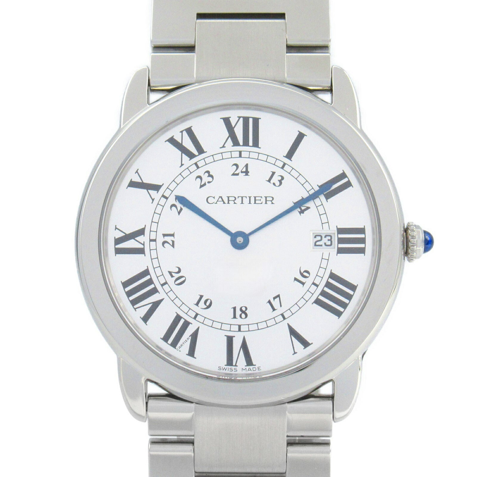 Cartier Ronde Solo LM Stainless Steel Watch W6701005