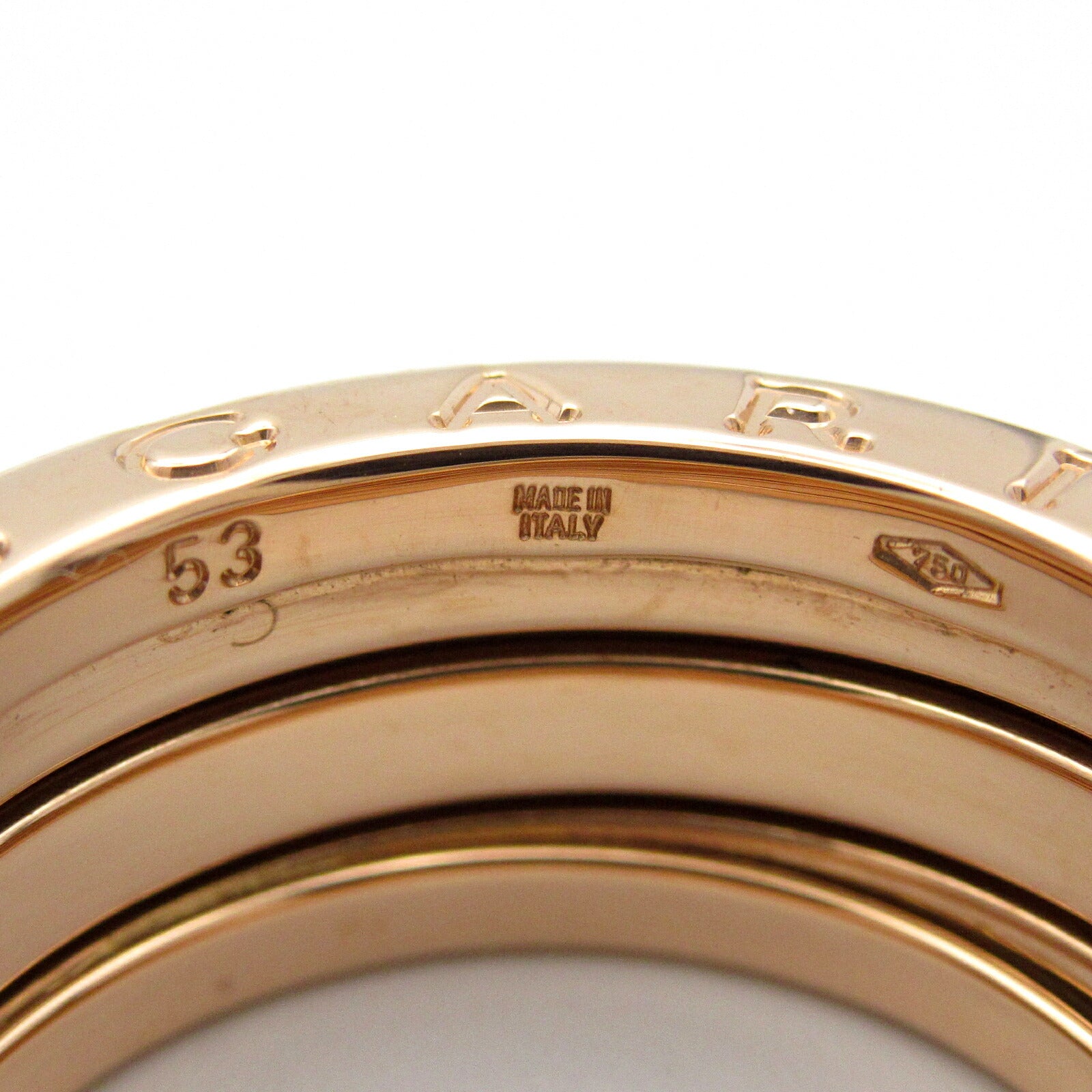 Bvlgari B-zero1 Ring K18PG Pink Gold