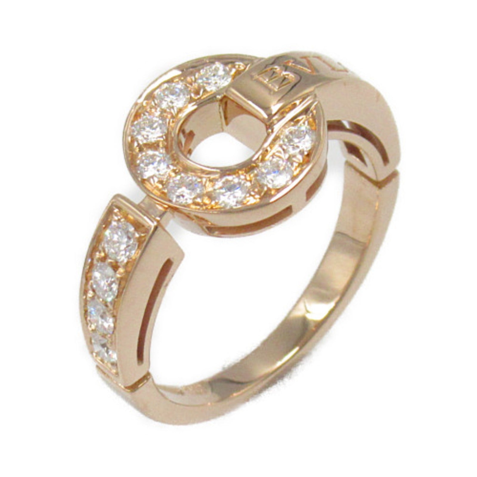 Bvlgari Diamond Ring K18PG Pink Gold