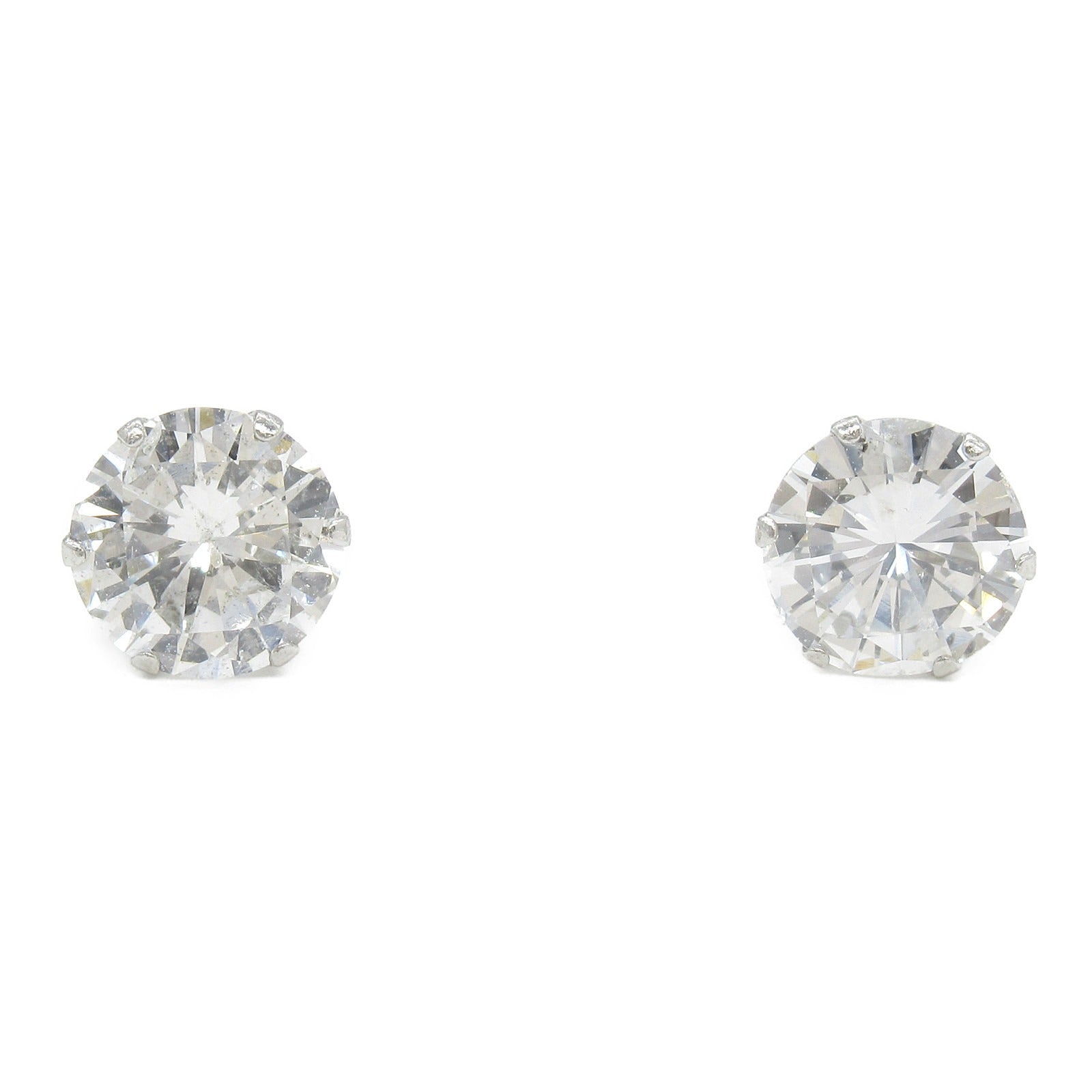 Platinum Diamond Earrings Jewelry