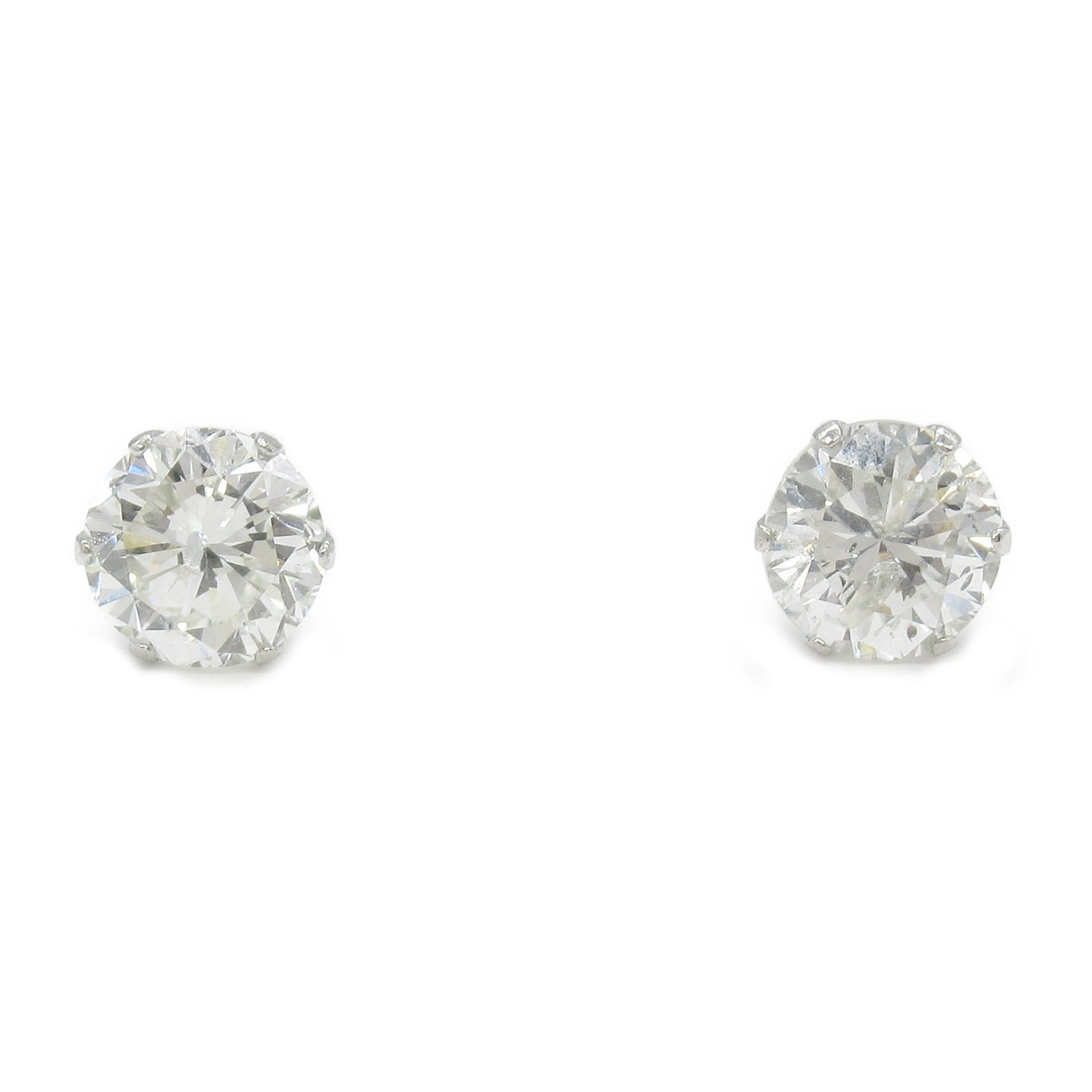 Platinum Diamond Earrings Jewelry