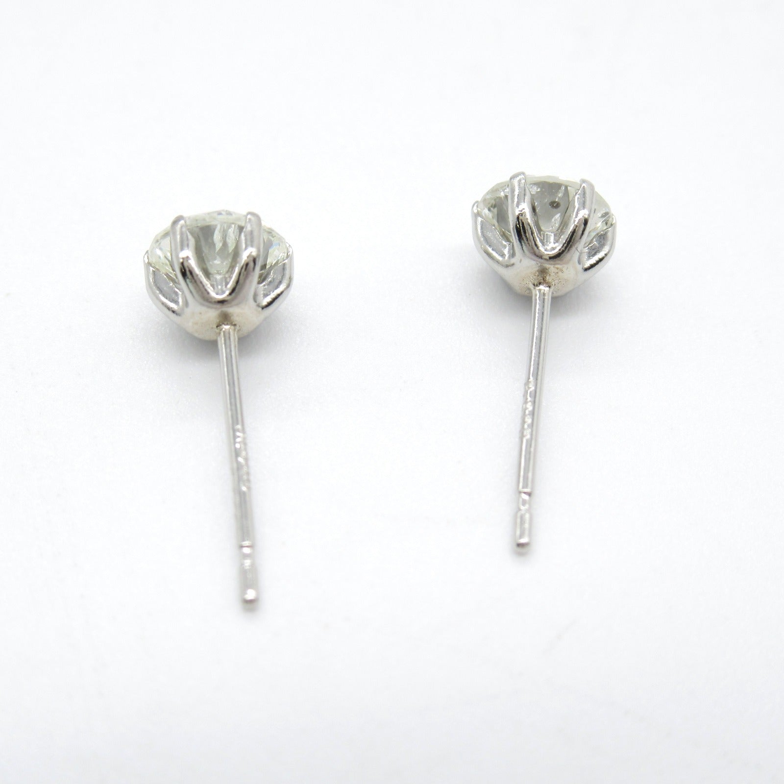 Platinum Diamond Earrings Jewelry