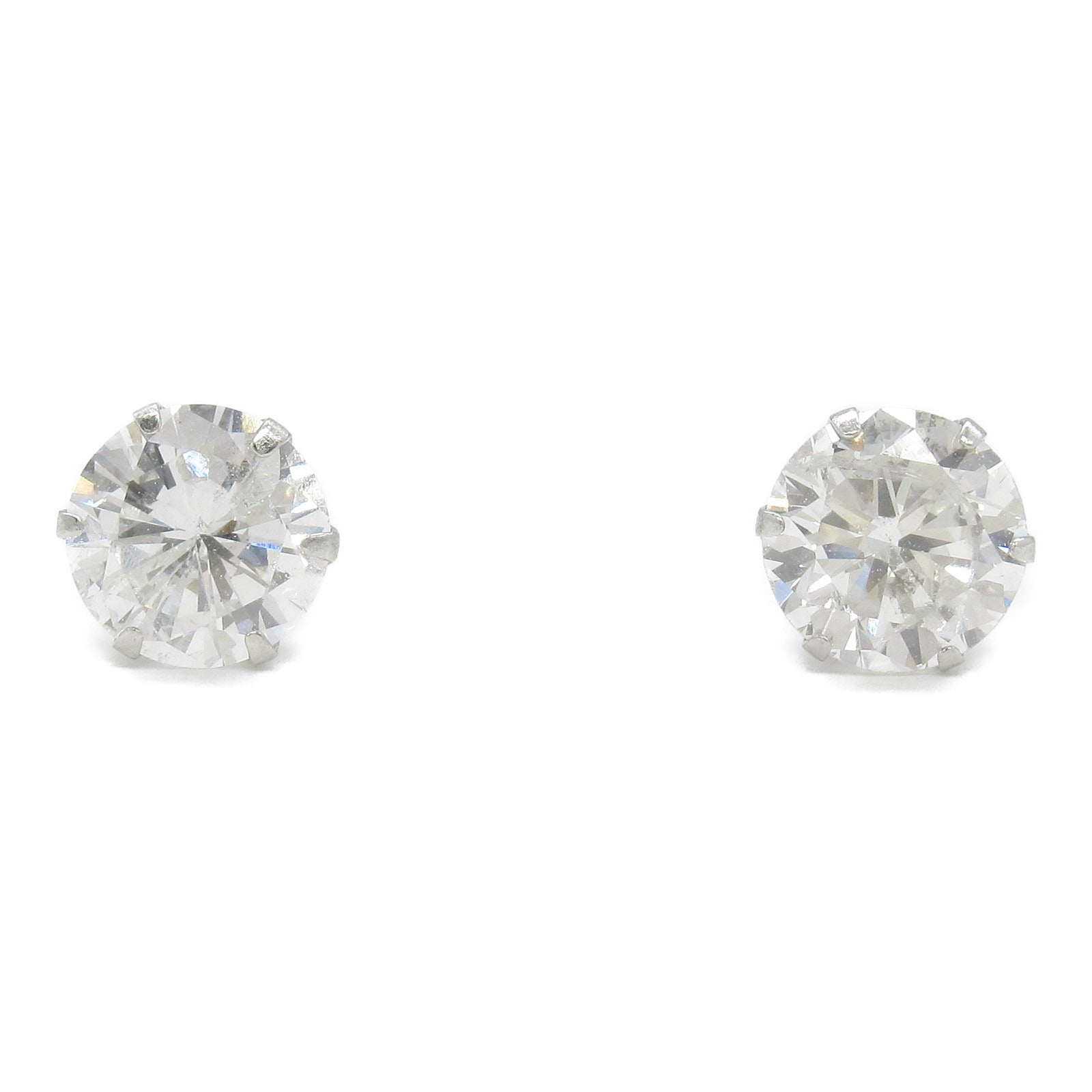 Platinum Diamond Earrings Jewelry