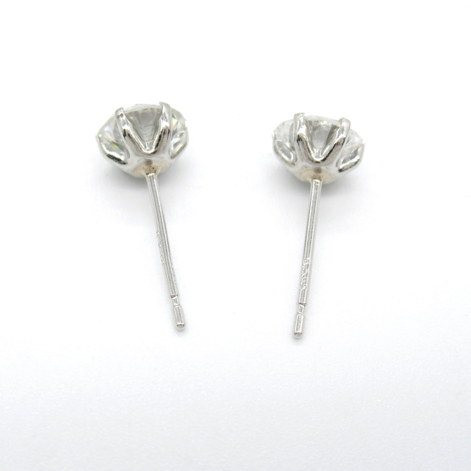 Platinum Diamond Earrings Jewelry