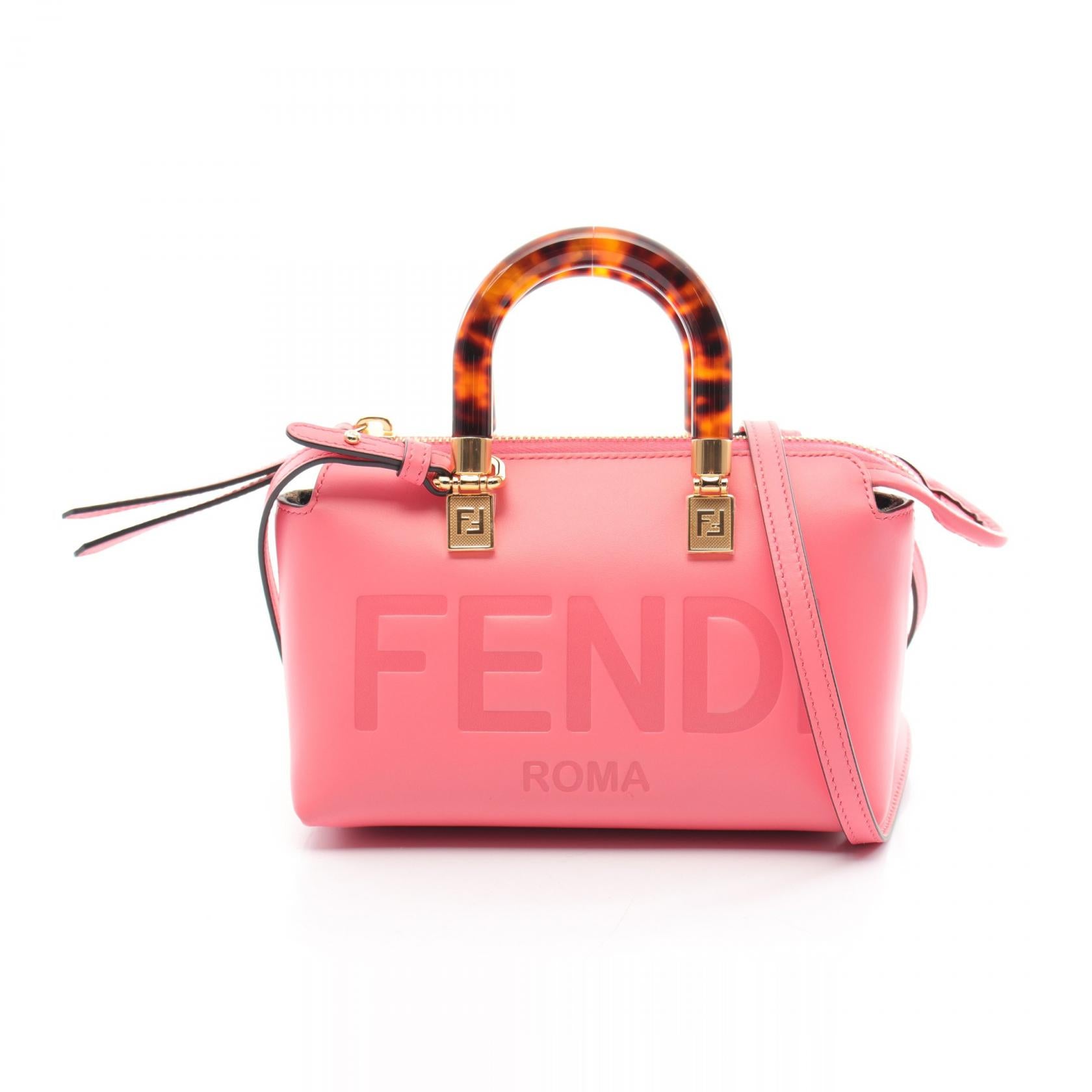 Fendi Mini By The Way Leather Handbag 8BS067