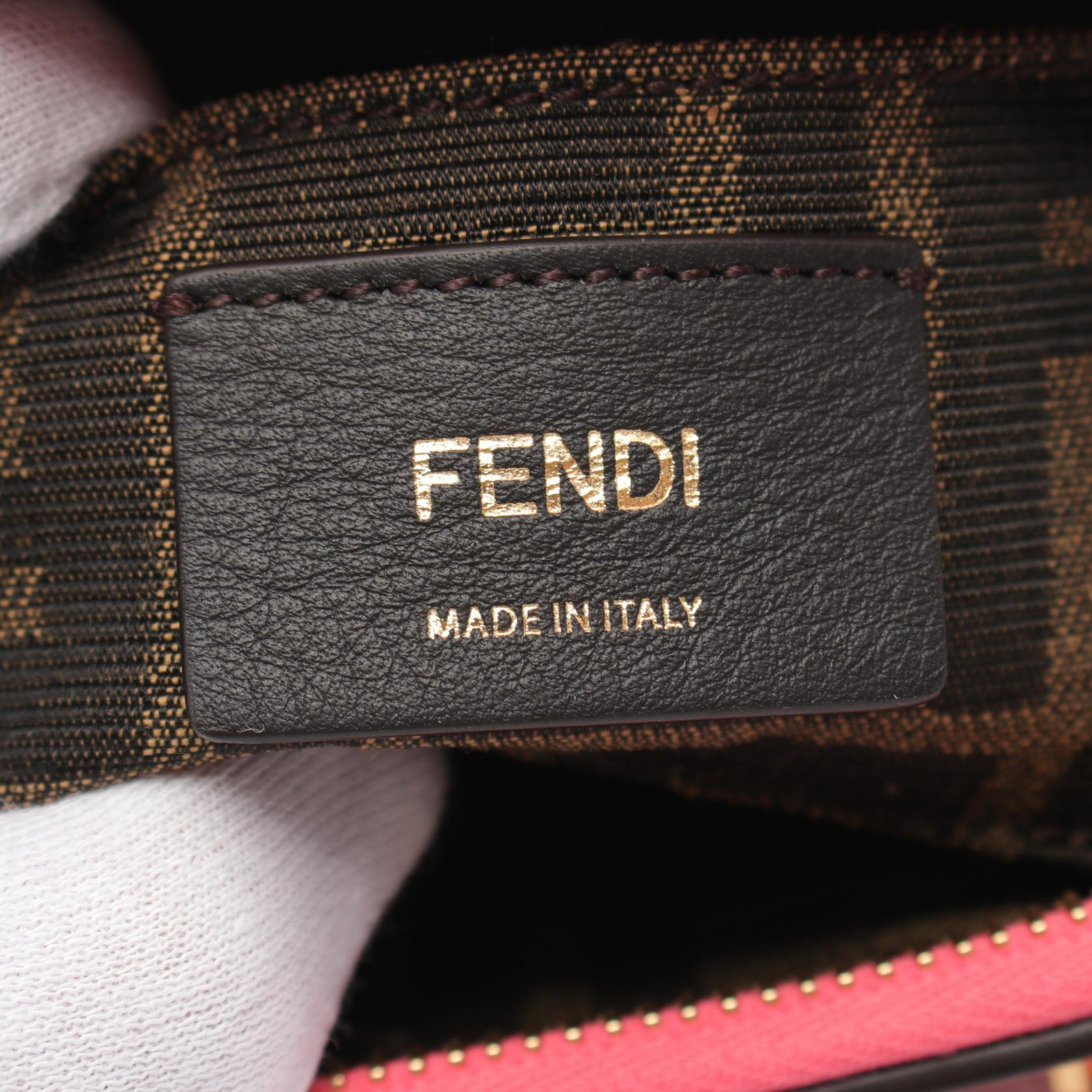 Fendi Mini By The Way Leather Handbag 8BS067