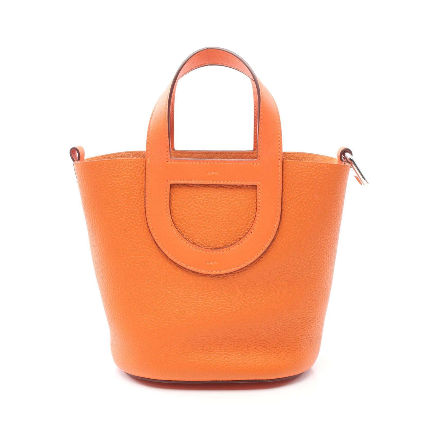 Hermes In The Loop 18 Handbag Orange