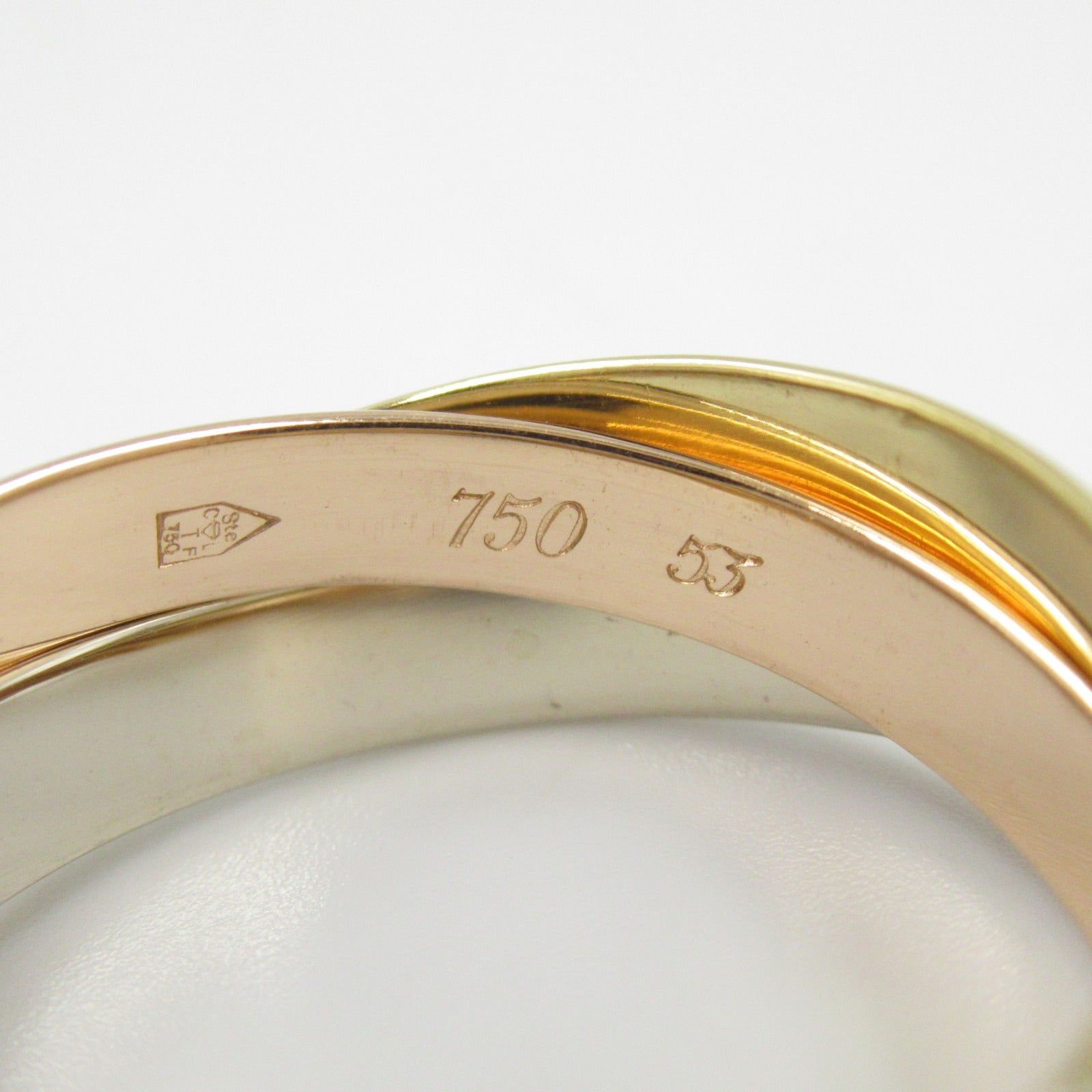 Cartier Trinity Ring K18 Gold