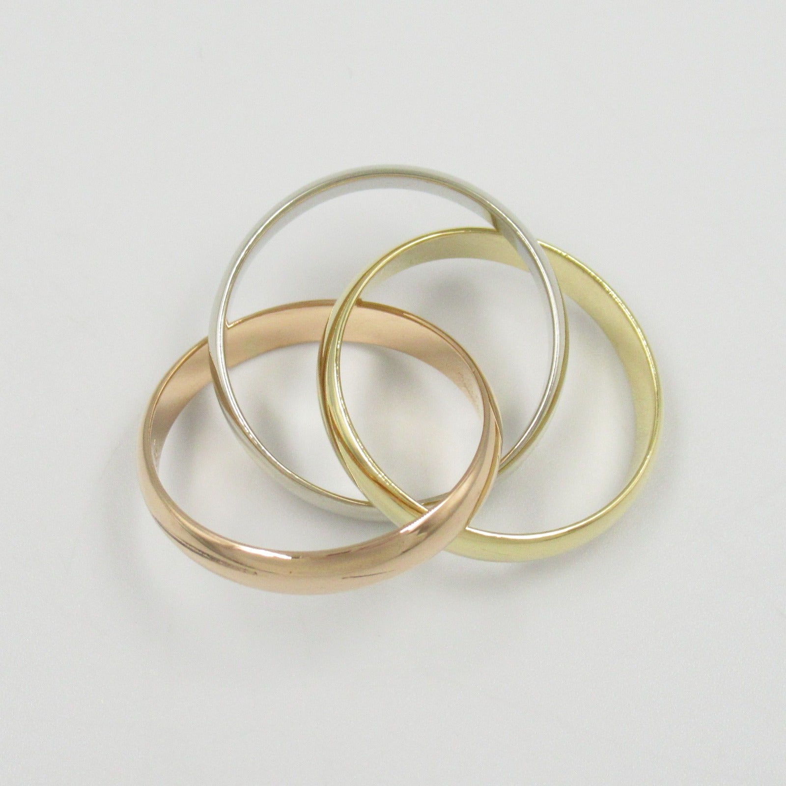 Cartier Trinity Ring K18 Gold