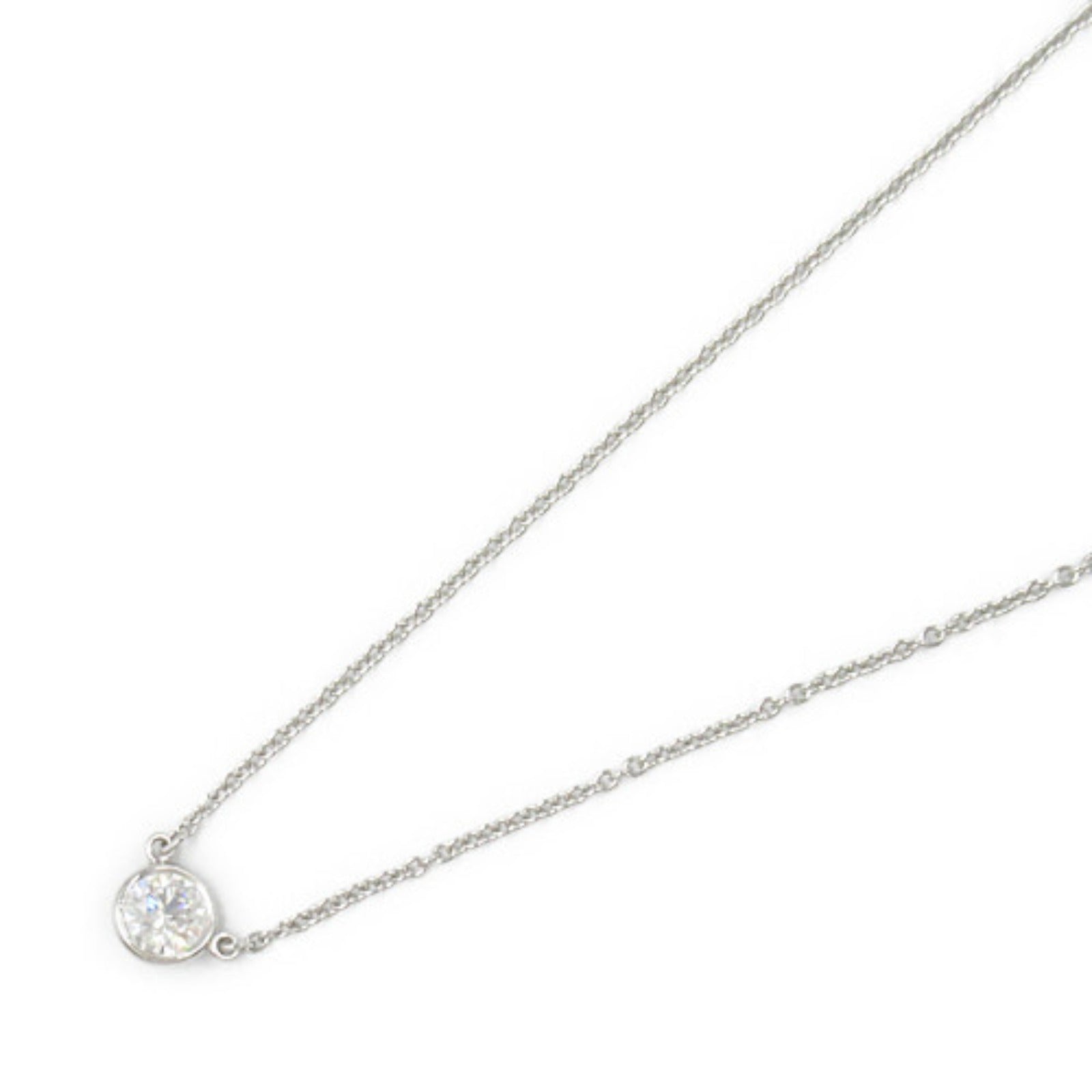 Tiffany & Co Platinum Diamond Necklace