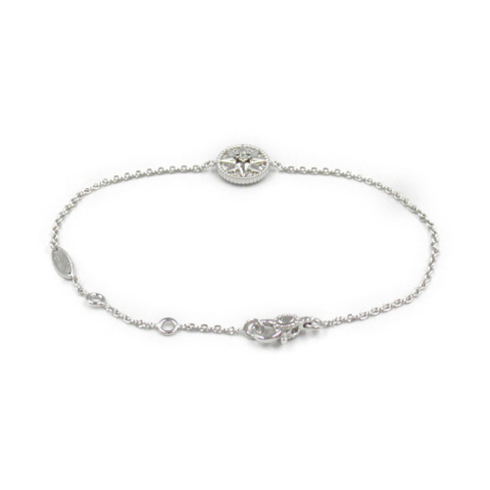 Dior Diamond Rose Des Vents Bracelet K18WG