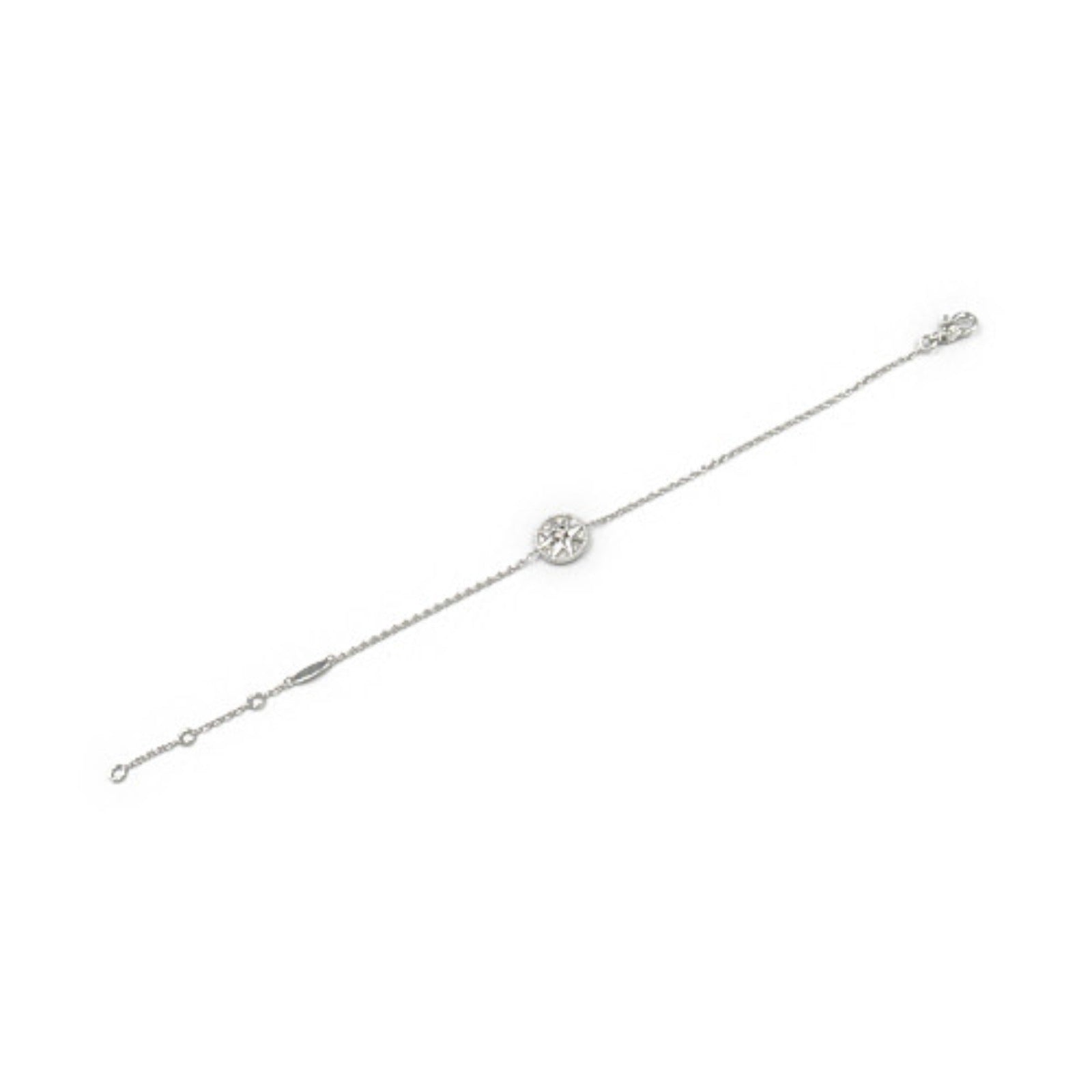 Dior Diamond Rose Des Vents Bracelet K18WG