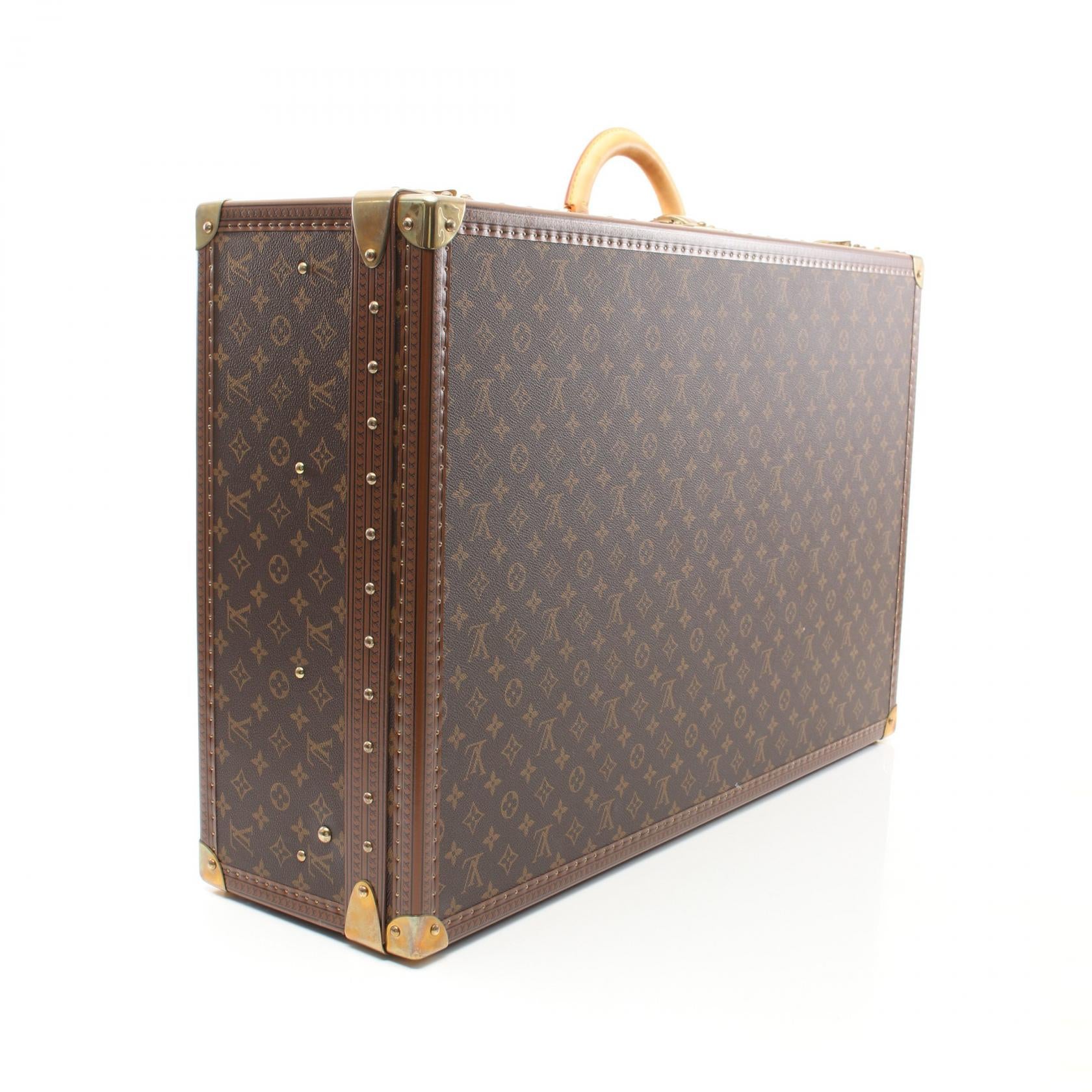 Louis Vuitton Alzer 75 Suitcase Brown M21225