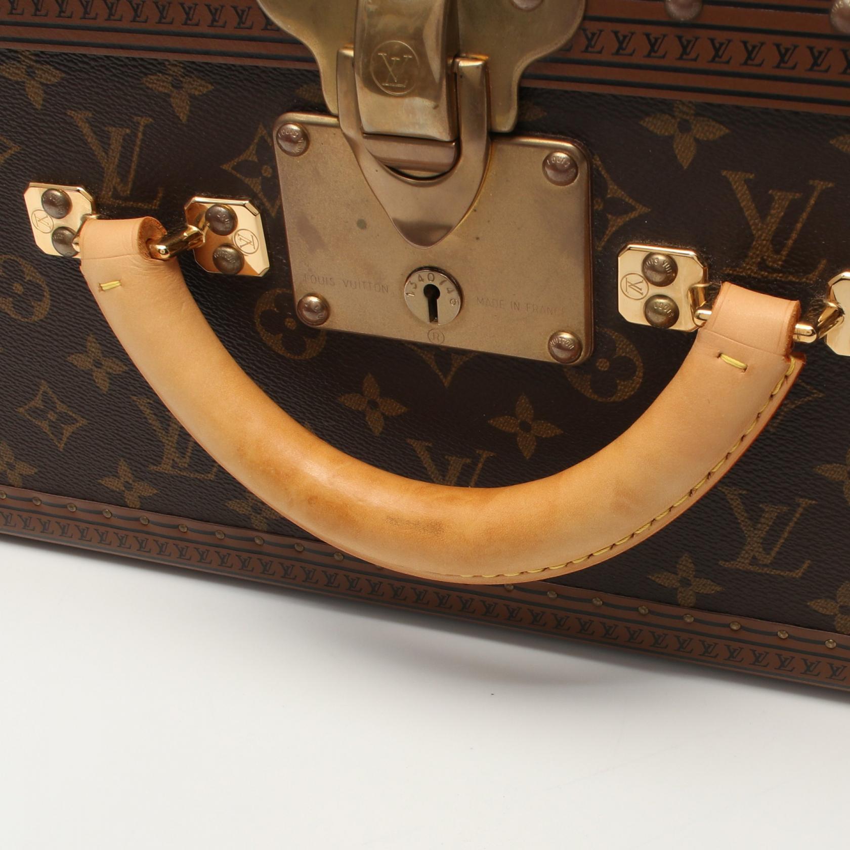 Louis Vuitton Alzer 75 Suitcase Brown M21225