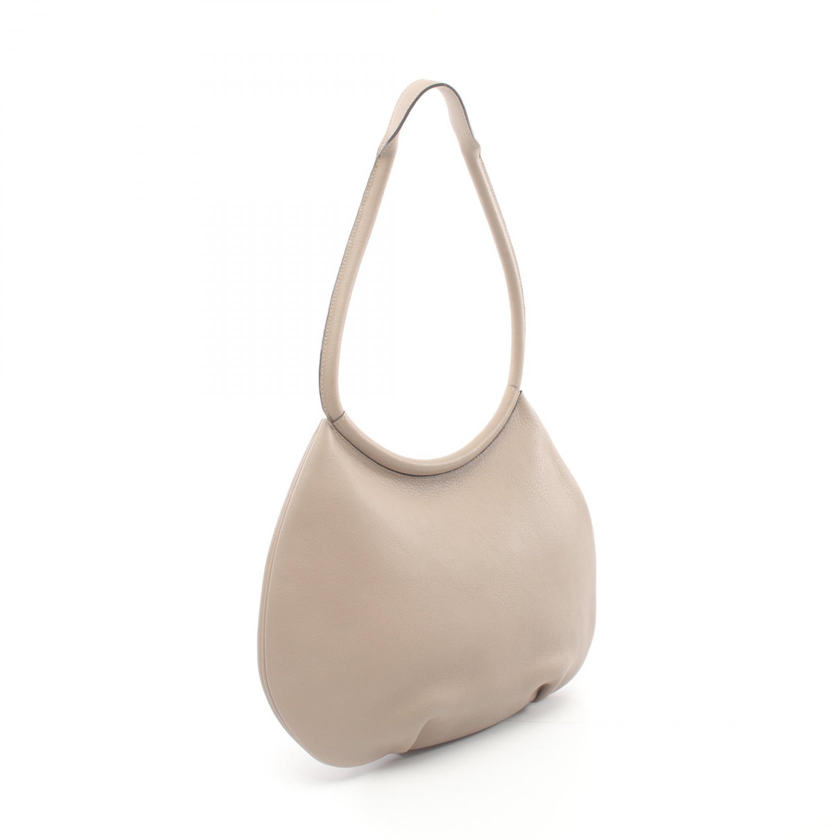 Hermes Evercolor Cacahuete Shoulder Bag Beige