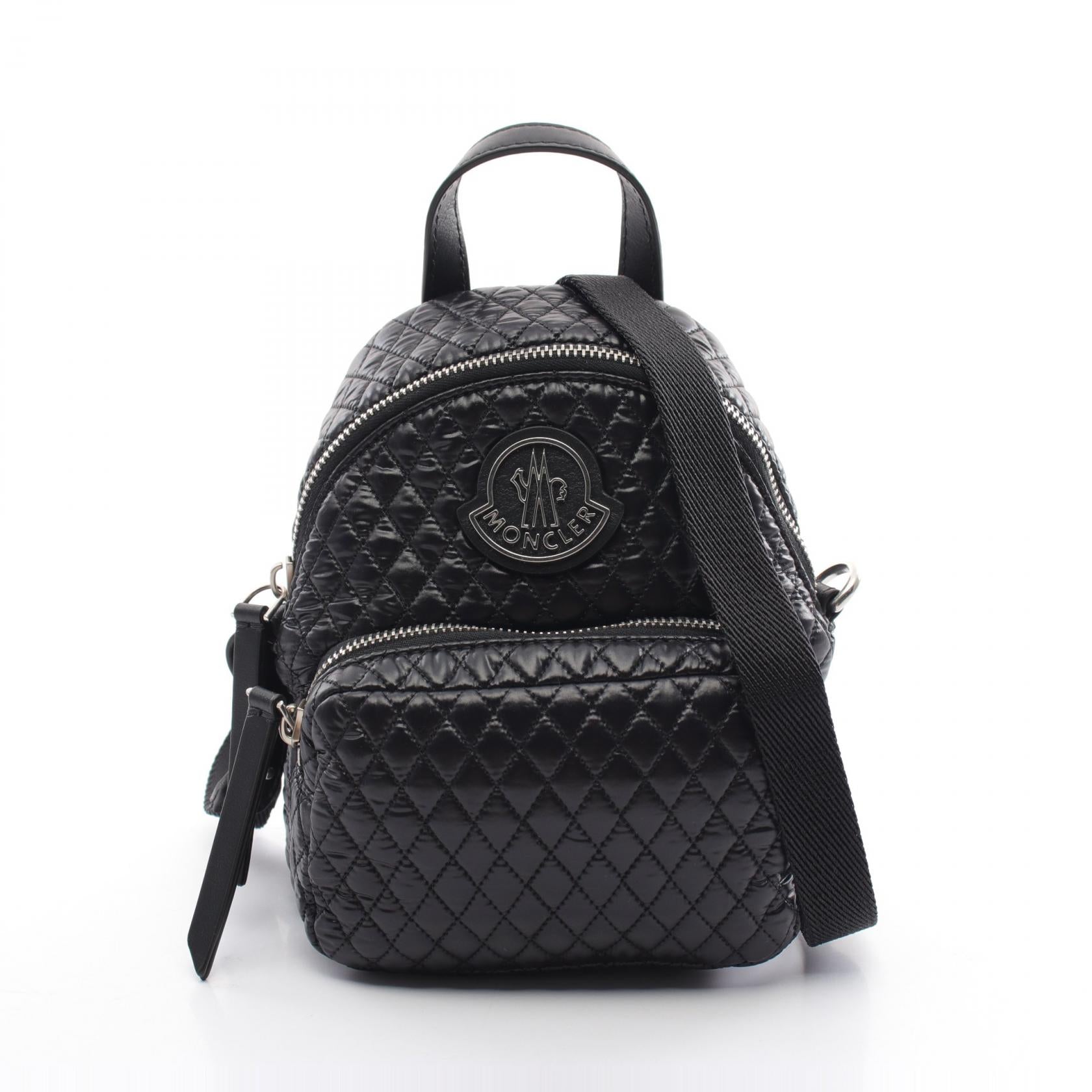 Moncler KILIA SMALL Nylon Shoulder Bag Black