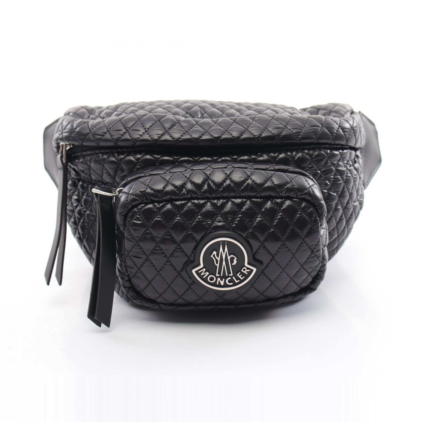 Moncler FELICIE Nylon Waist Bag Black