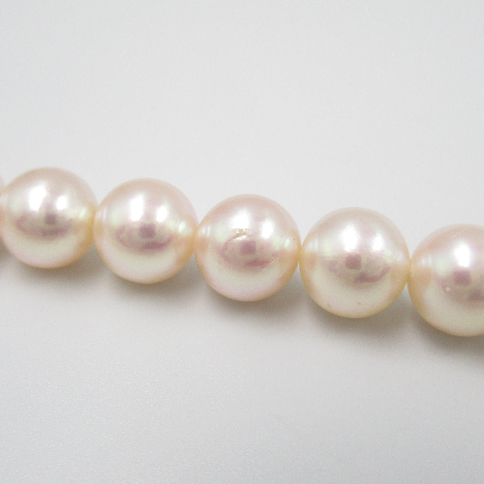 Tasaki Akoya Pearl Necklace Silver 925