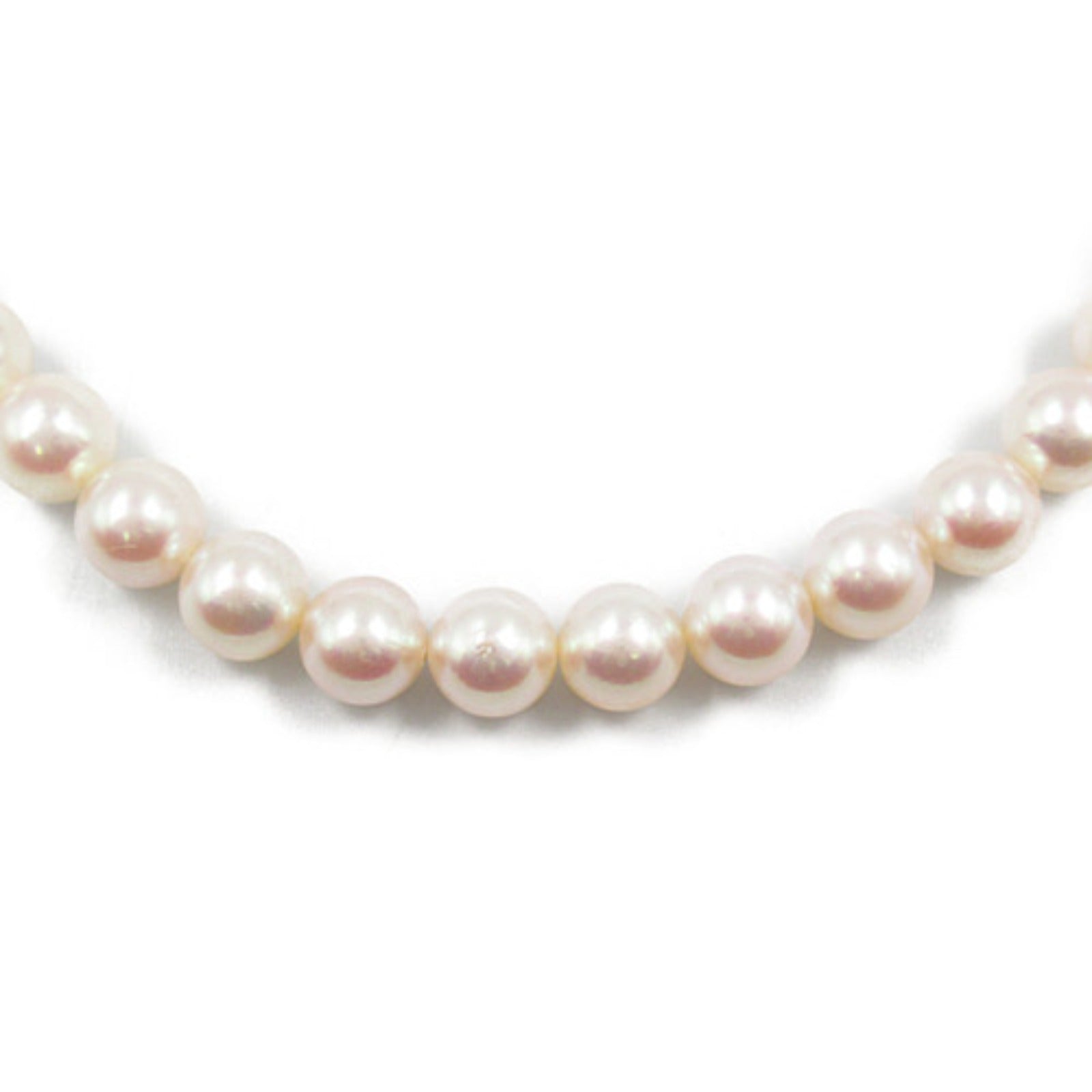 Tasaki Akoya Pearl Necklace Silver 925