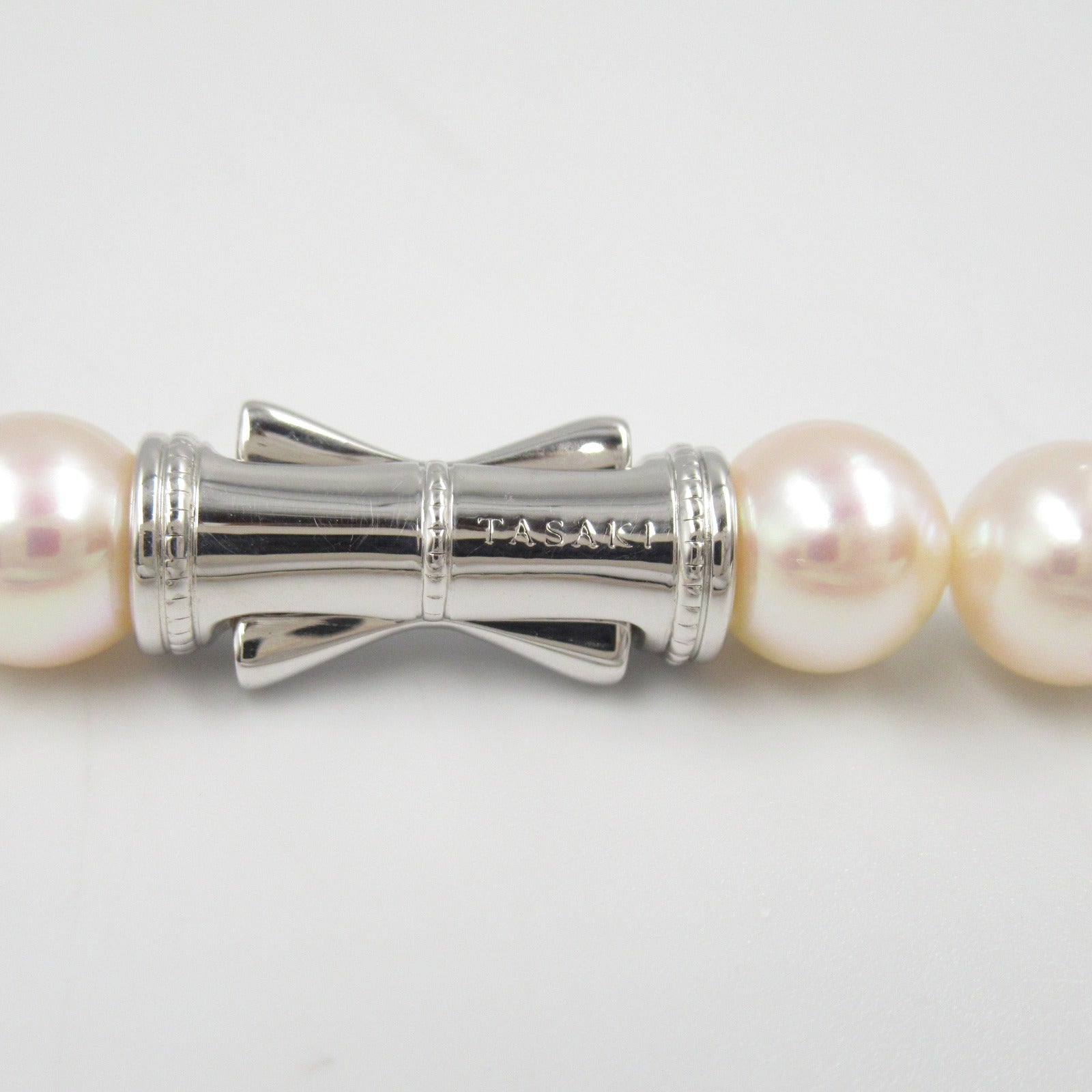 Tasaki Akoya Pearl Necklace Silver 925