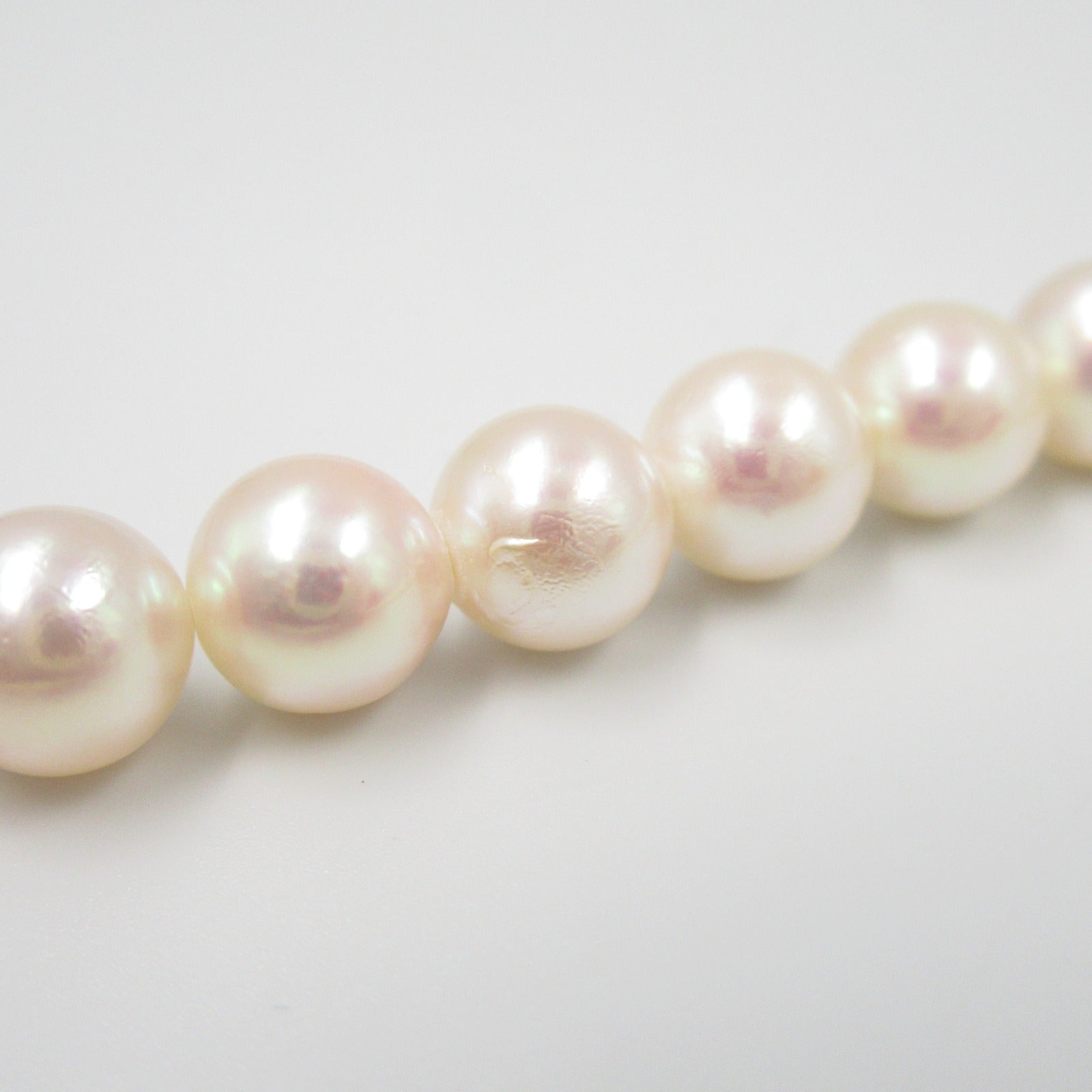 Tasaki Akoya Pearl Necklace Silver 925