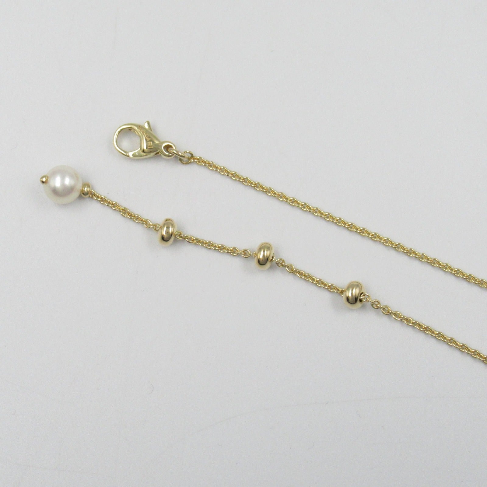 Bvlgari K18 Yellow Gold Diamond Necklace