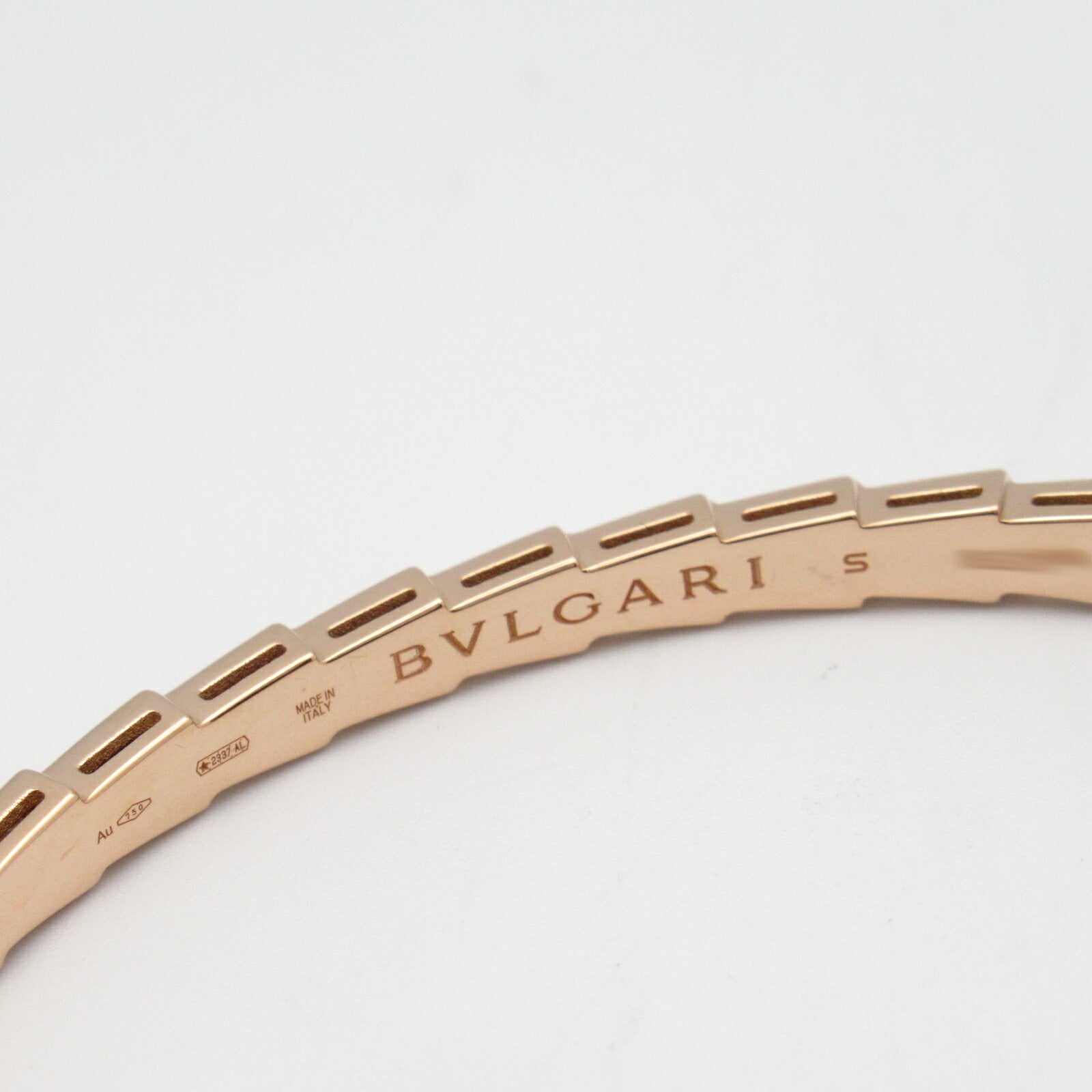 Bvlgari Serpenti Viper Diamond Bracelet K18PG