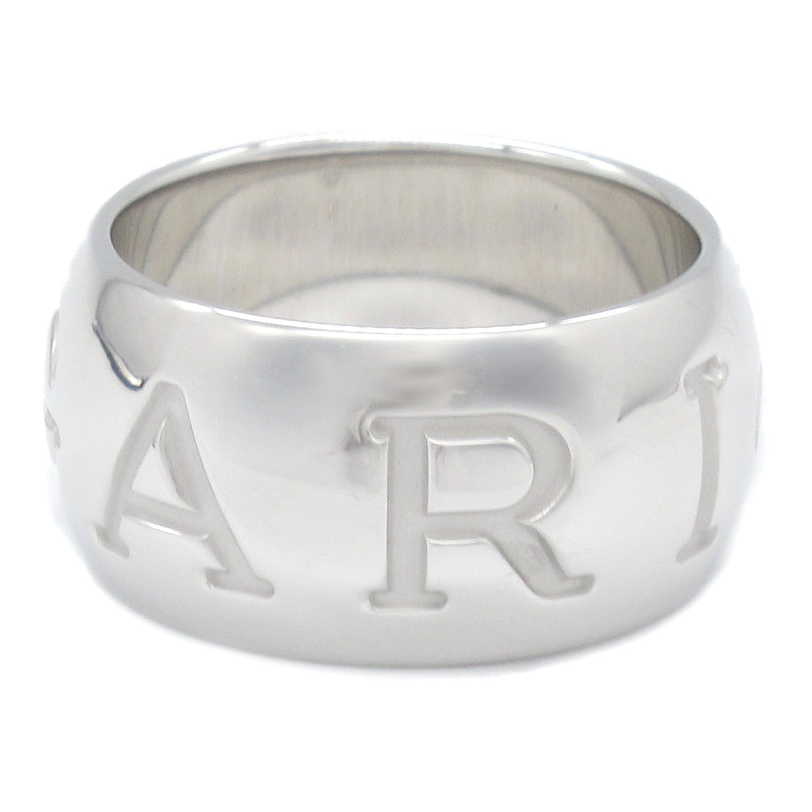 Bvlgari Monologo Ring K18WG White Gold