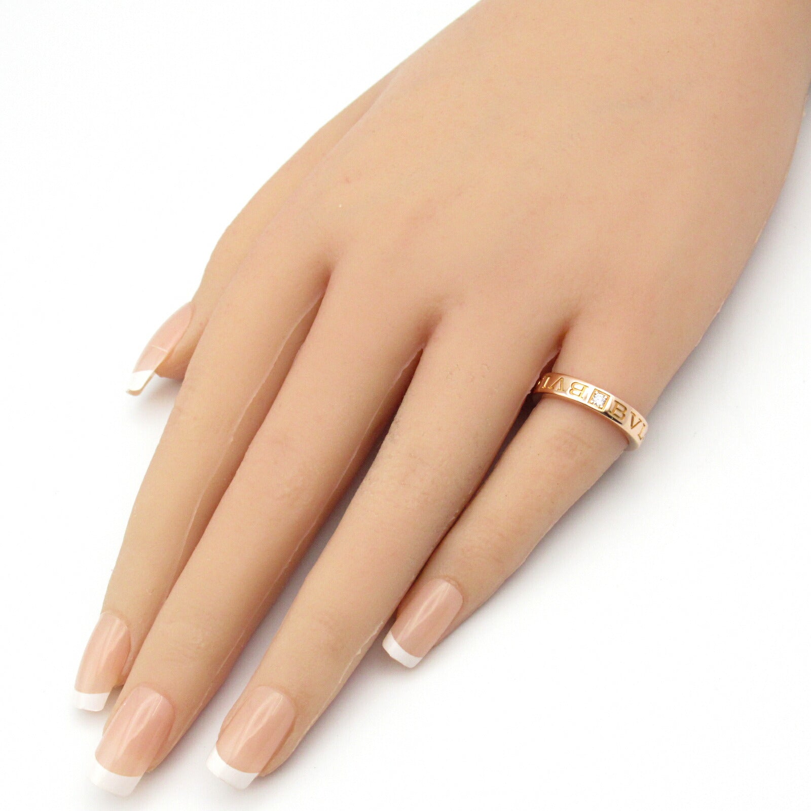 Bvlgari B-zero1 Diamond Ring K18PG Pink Gold