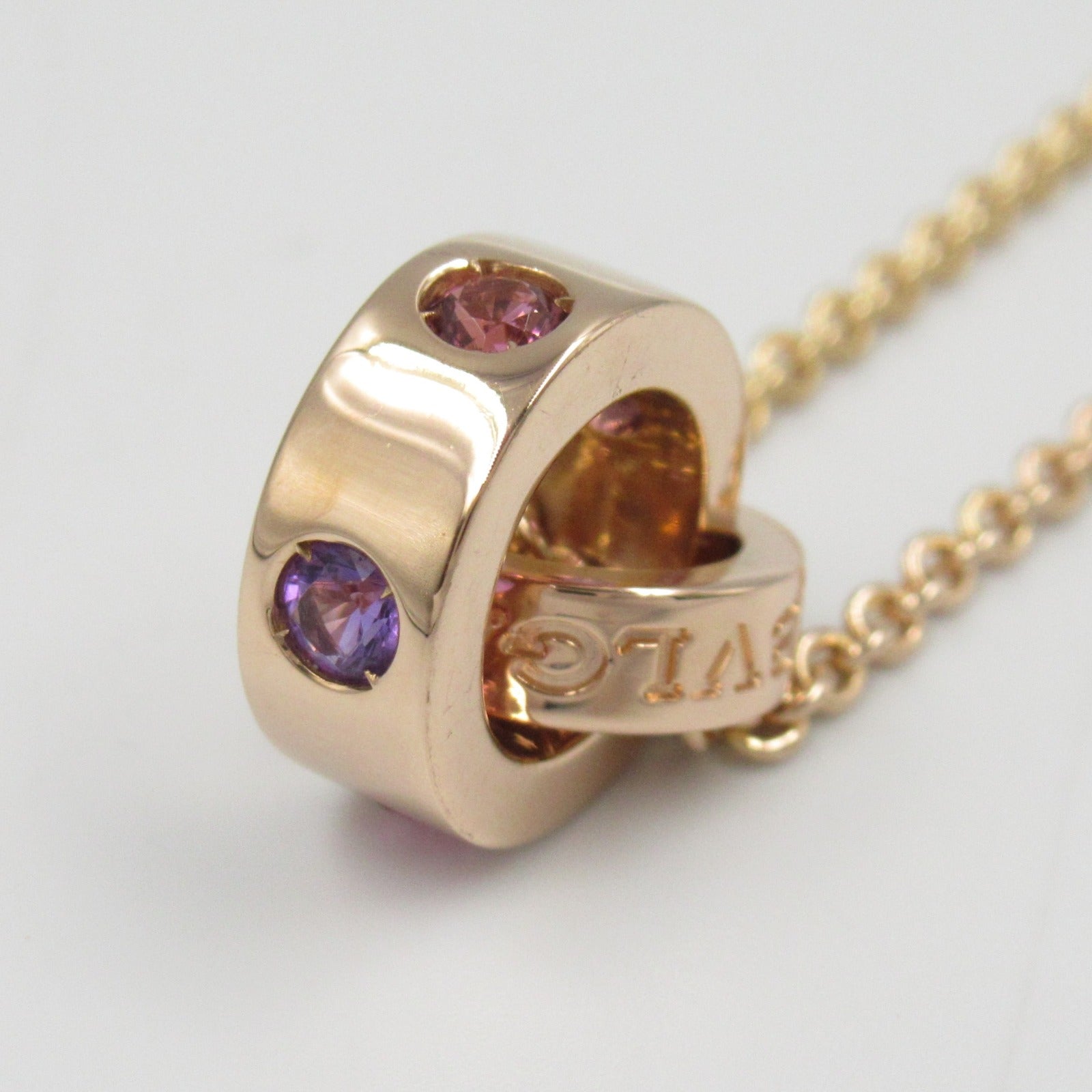 Bvlgari Roman Sorbet Pink Tourmaline Amethyst Necklace