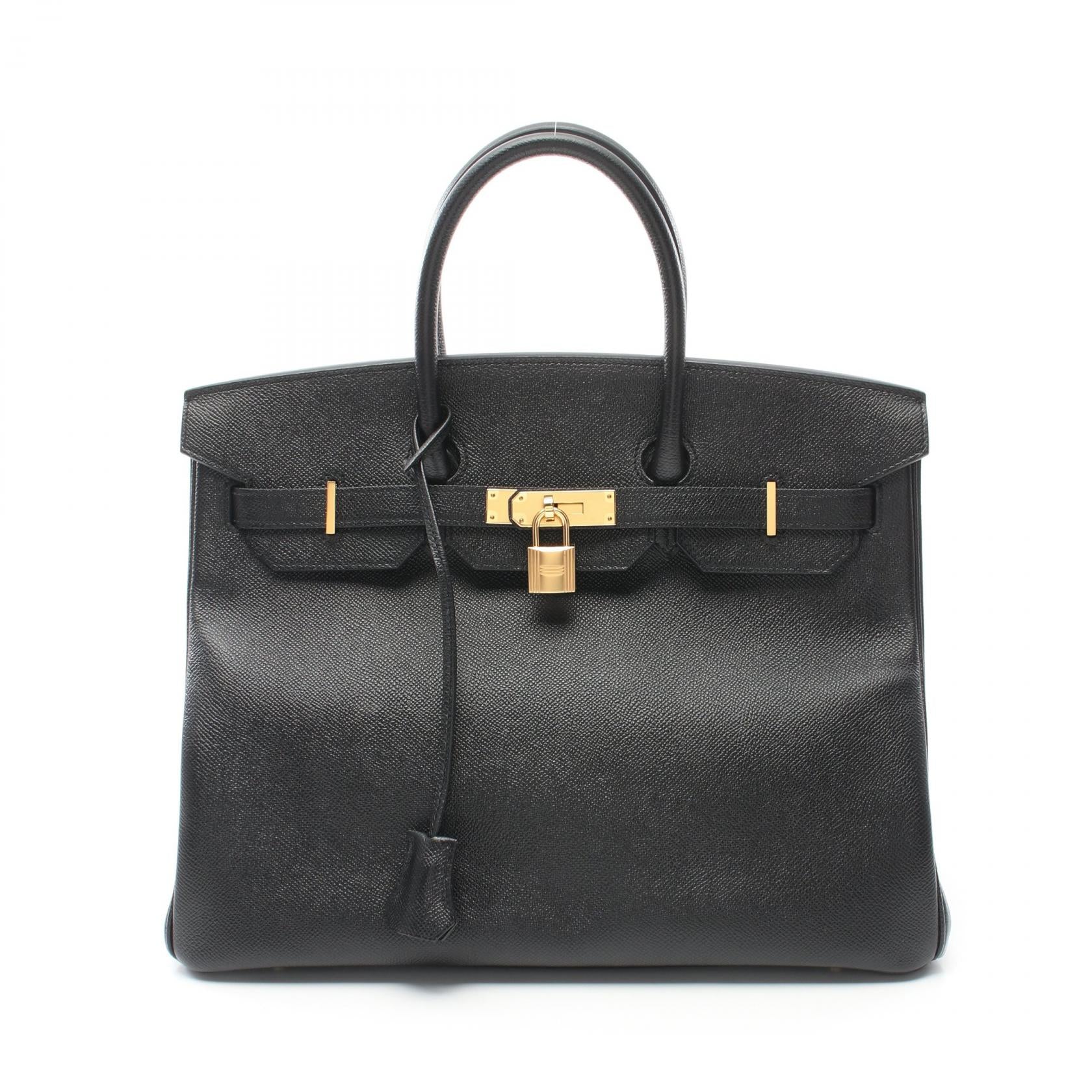 Hermes Birkin 35 Handbag Black